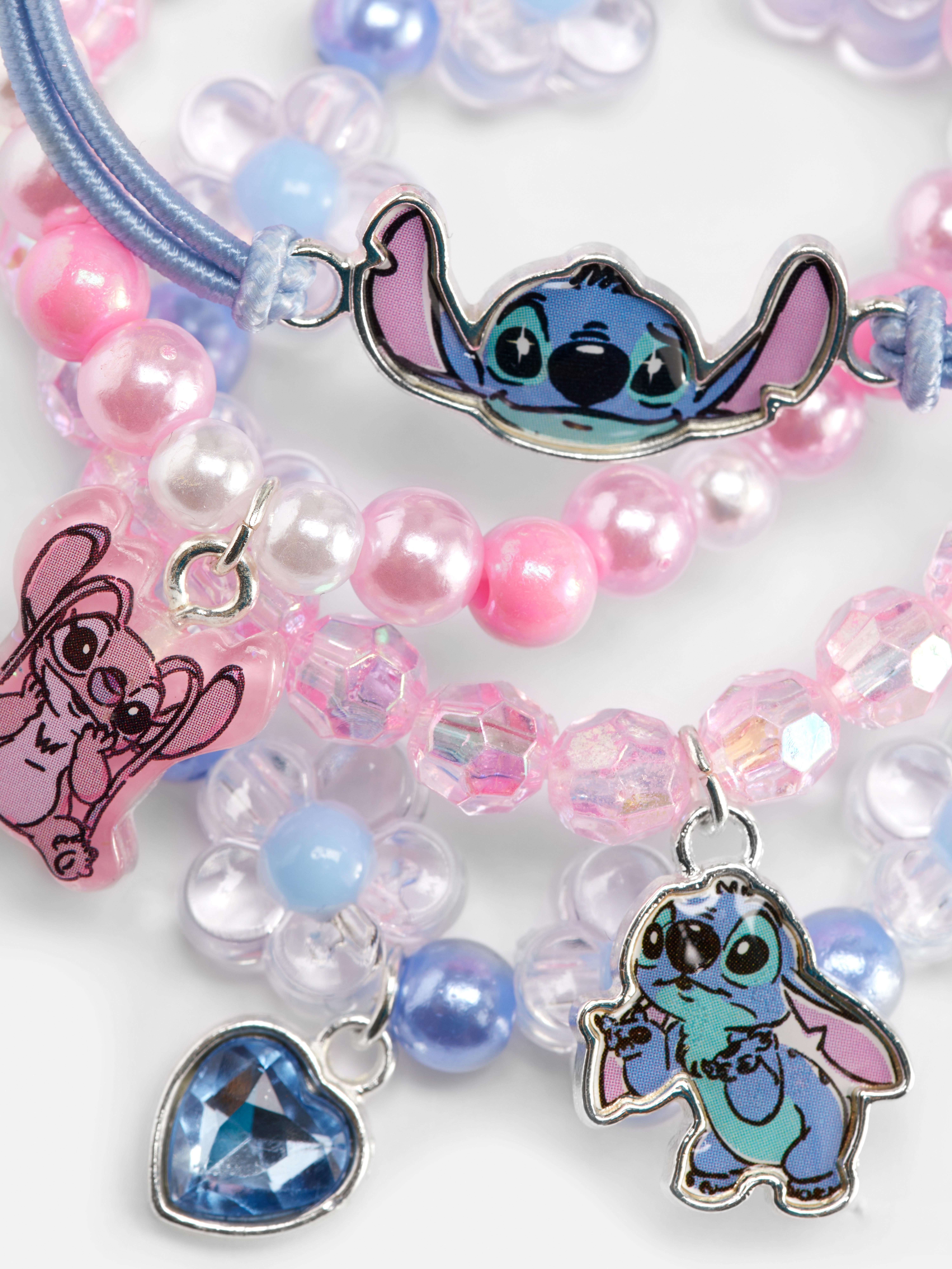 Lot de 4 bracelets Disney Lilo et Stitch