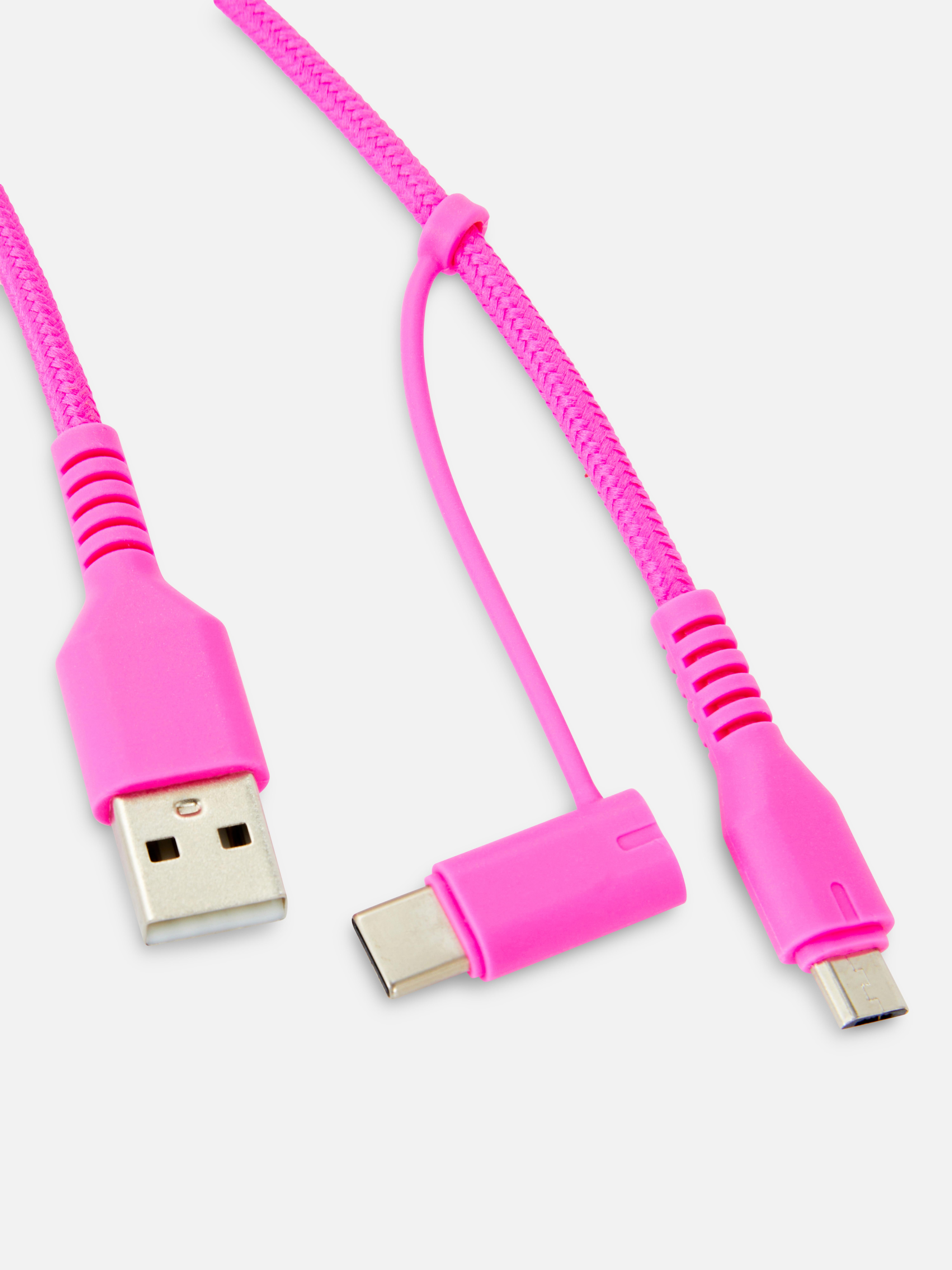 Two-in-One 1m USB Cable