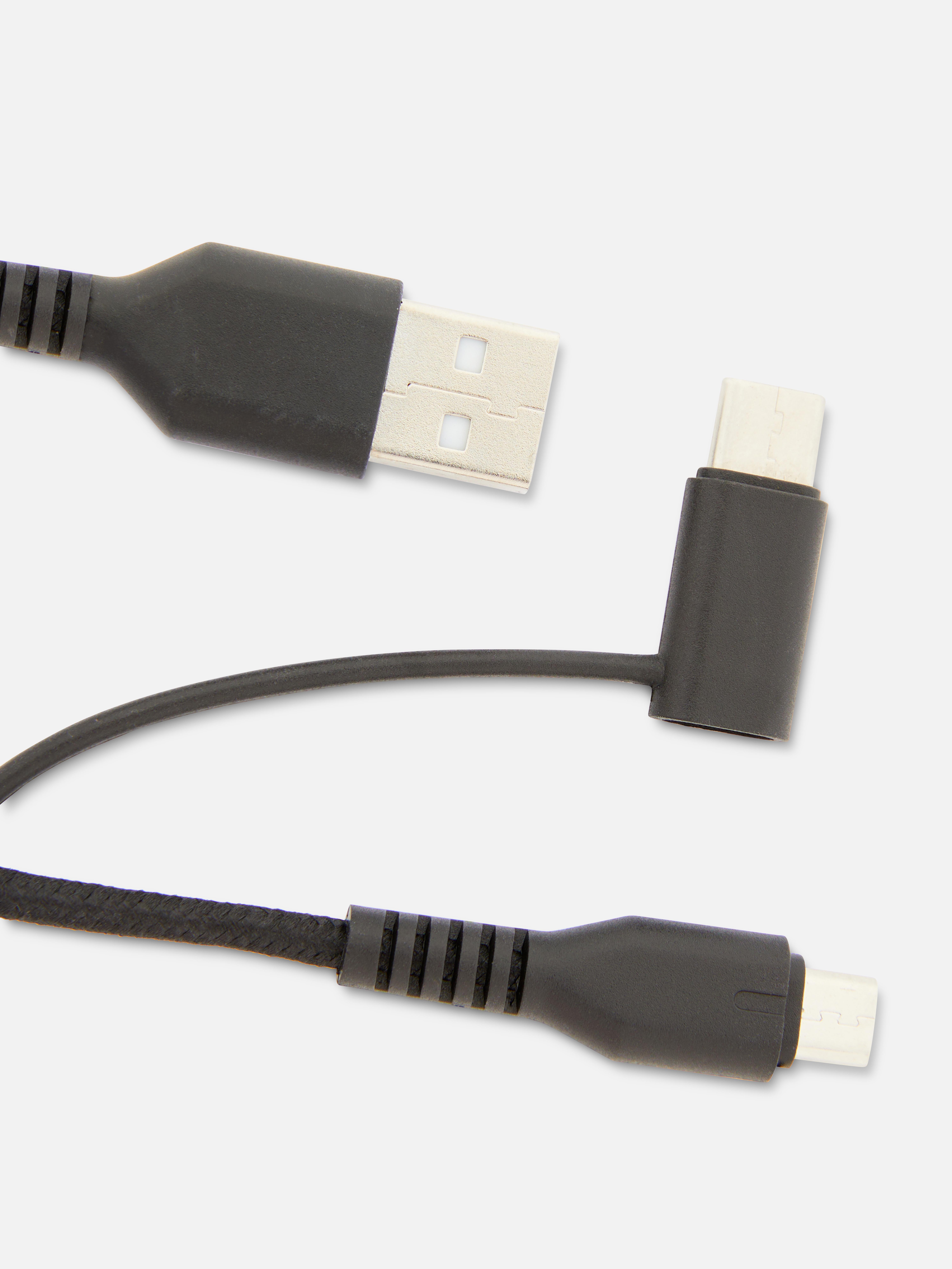 Two-in-One 1m USB Cable