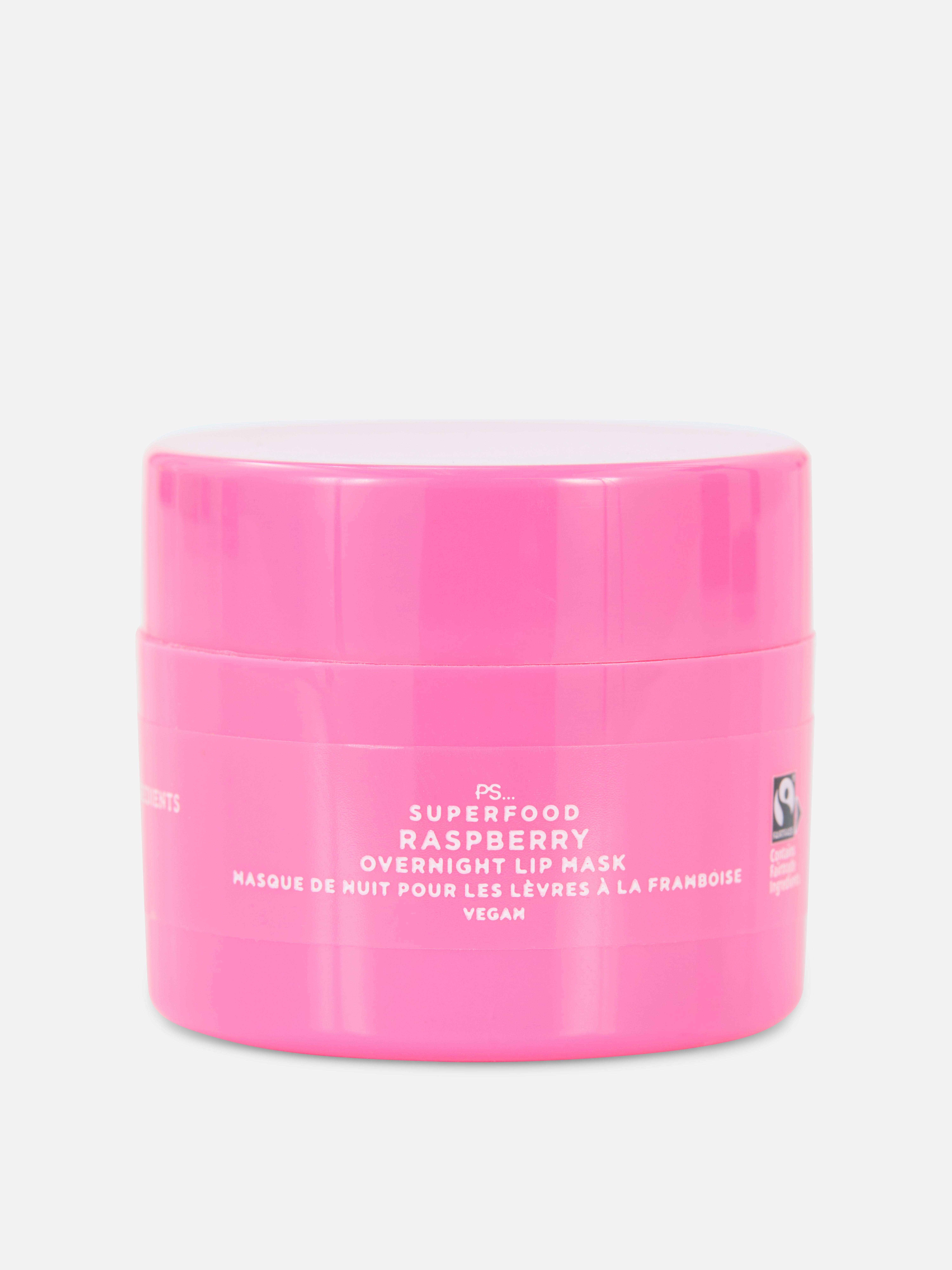 PS... Superfood Raspberry Overnight Lip Mask