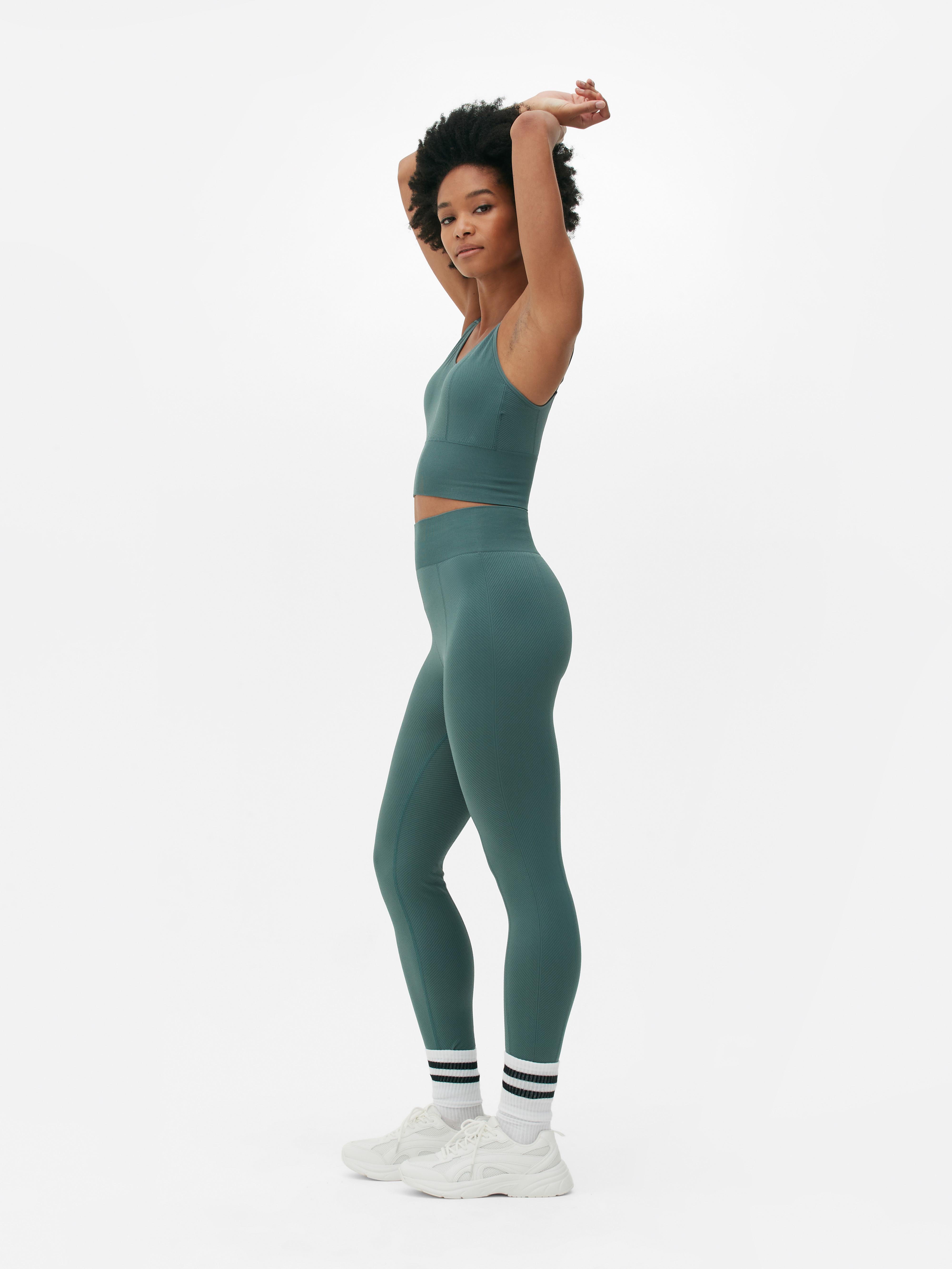 Womens Chocolate Seamfree Performance Leggings