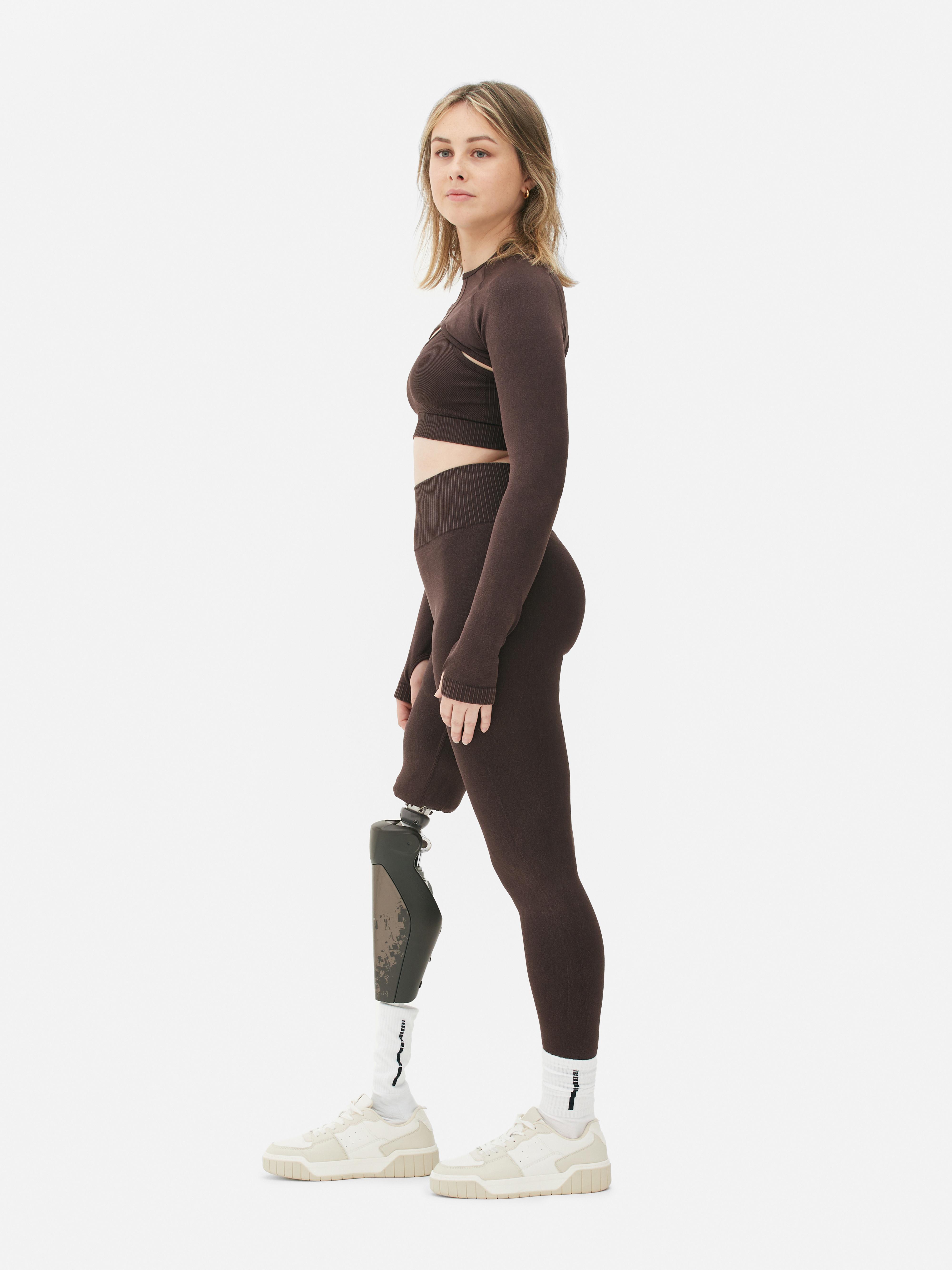 Paula Echevarría Mesh Detail Performance Leggings