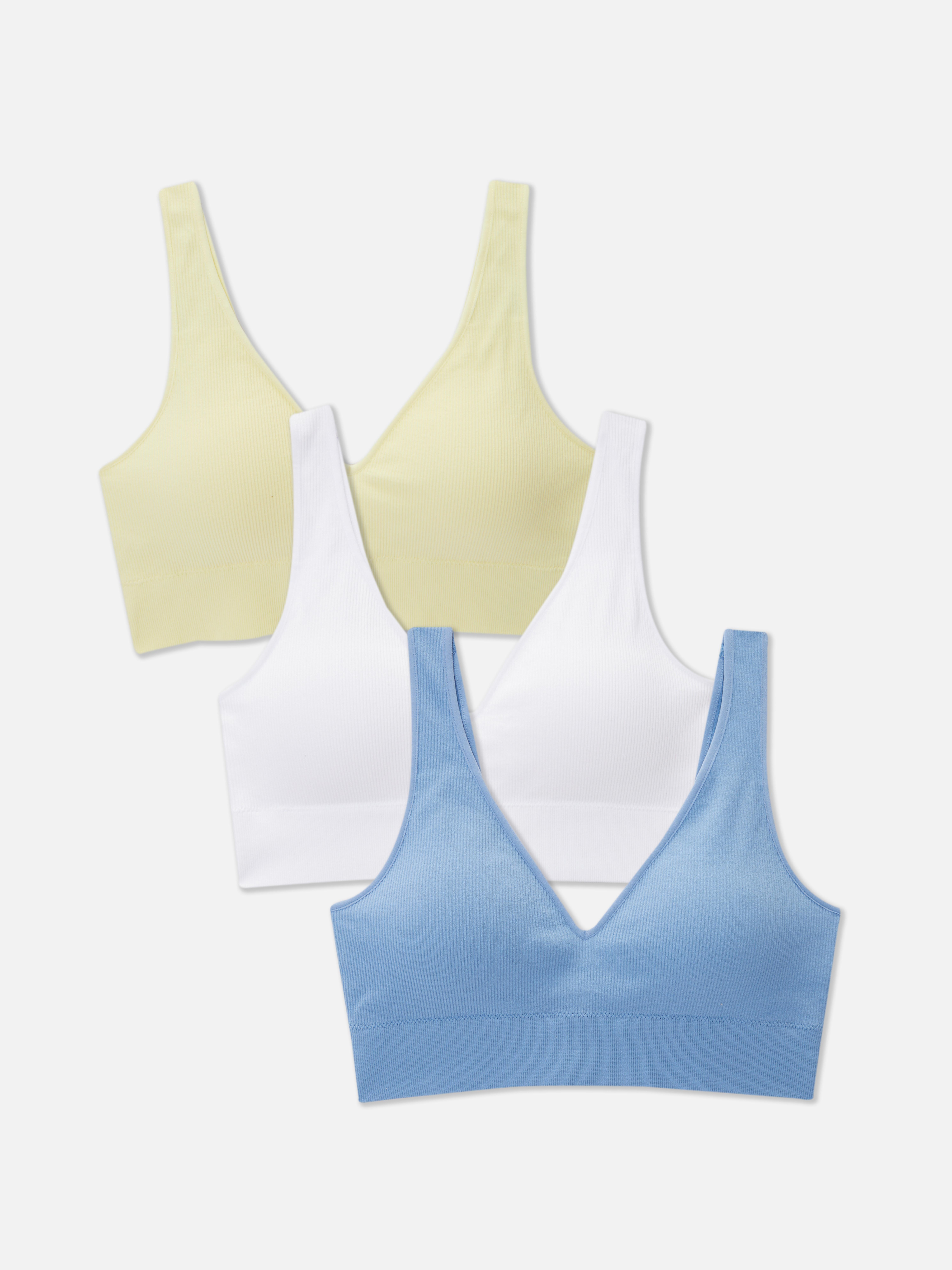 EUBUY Padded Bralettes for Women, 3 Pack Wireless Cami Bra Tank Top Bra  with Adjustable Shoulder Straps, Basic Cami Bralette for Women Girls :  : Clothing, Shoes & Accessories