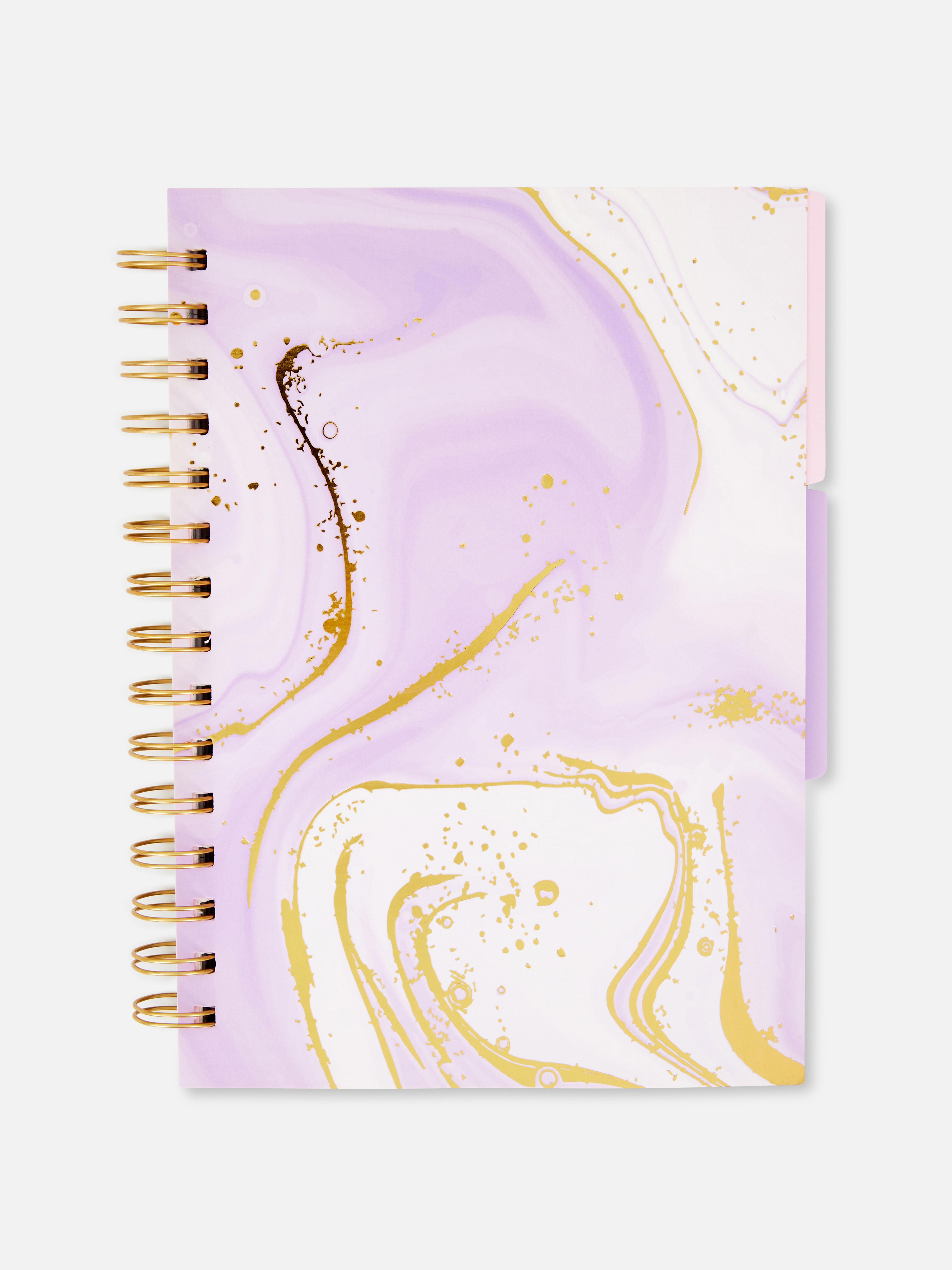 Quaderno effetto marmo