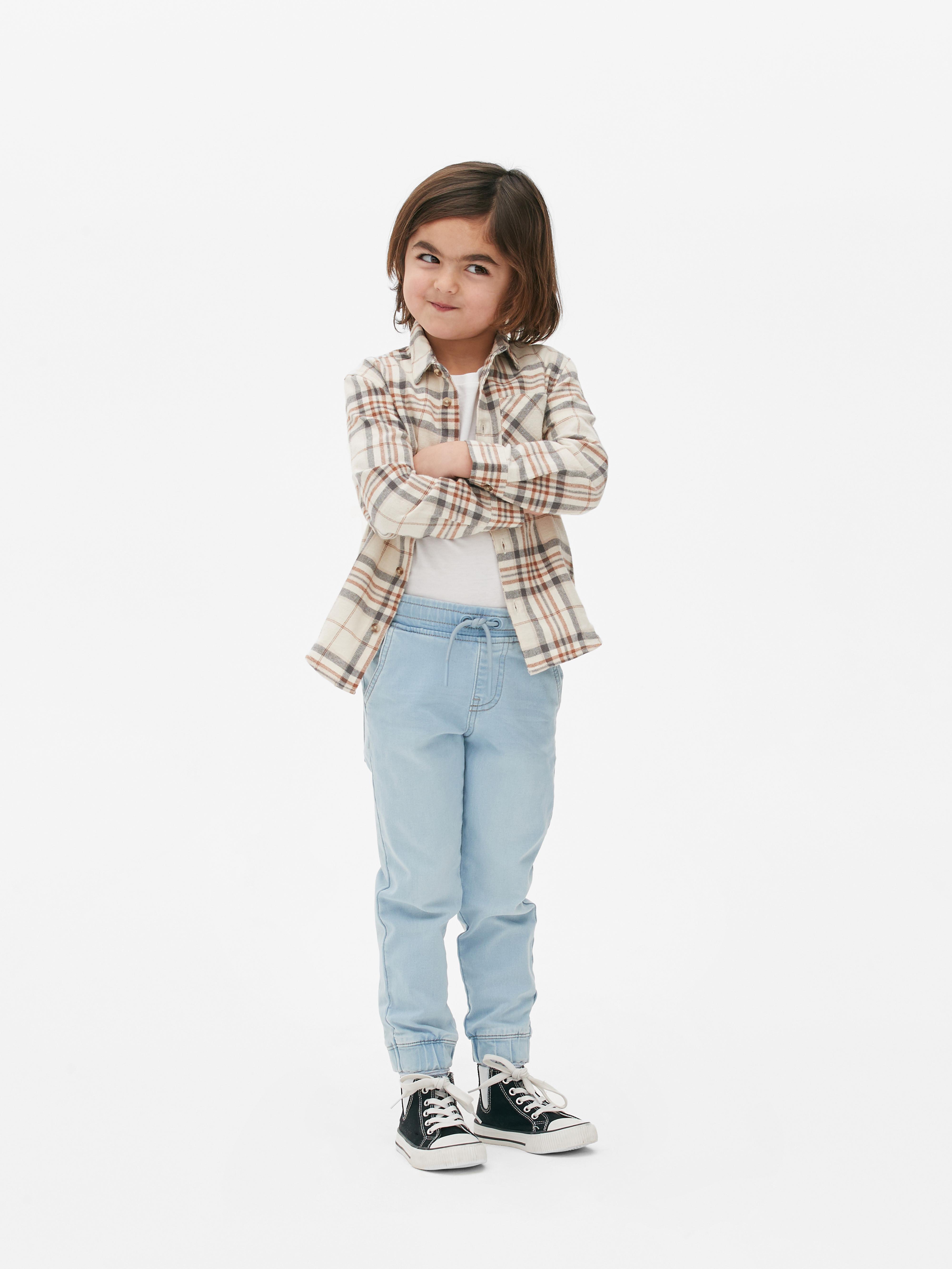 Andy-Soft Comfy Gots Denim Joggers (1-6yrs)-25566