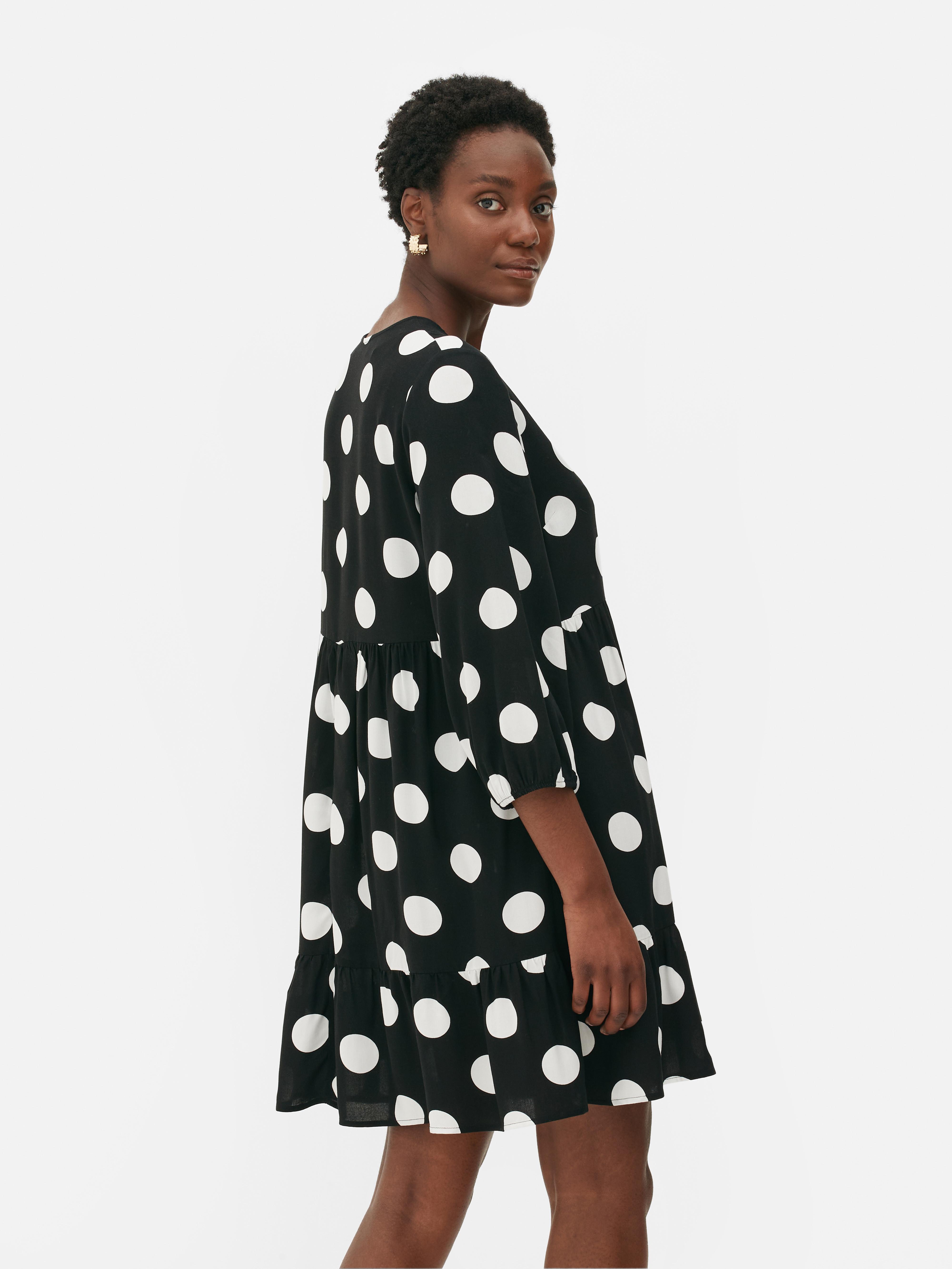 Polka Dot Mini Smock Dress | Primark