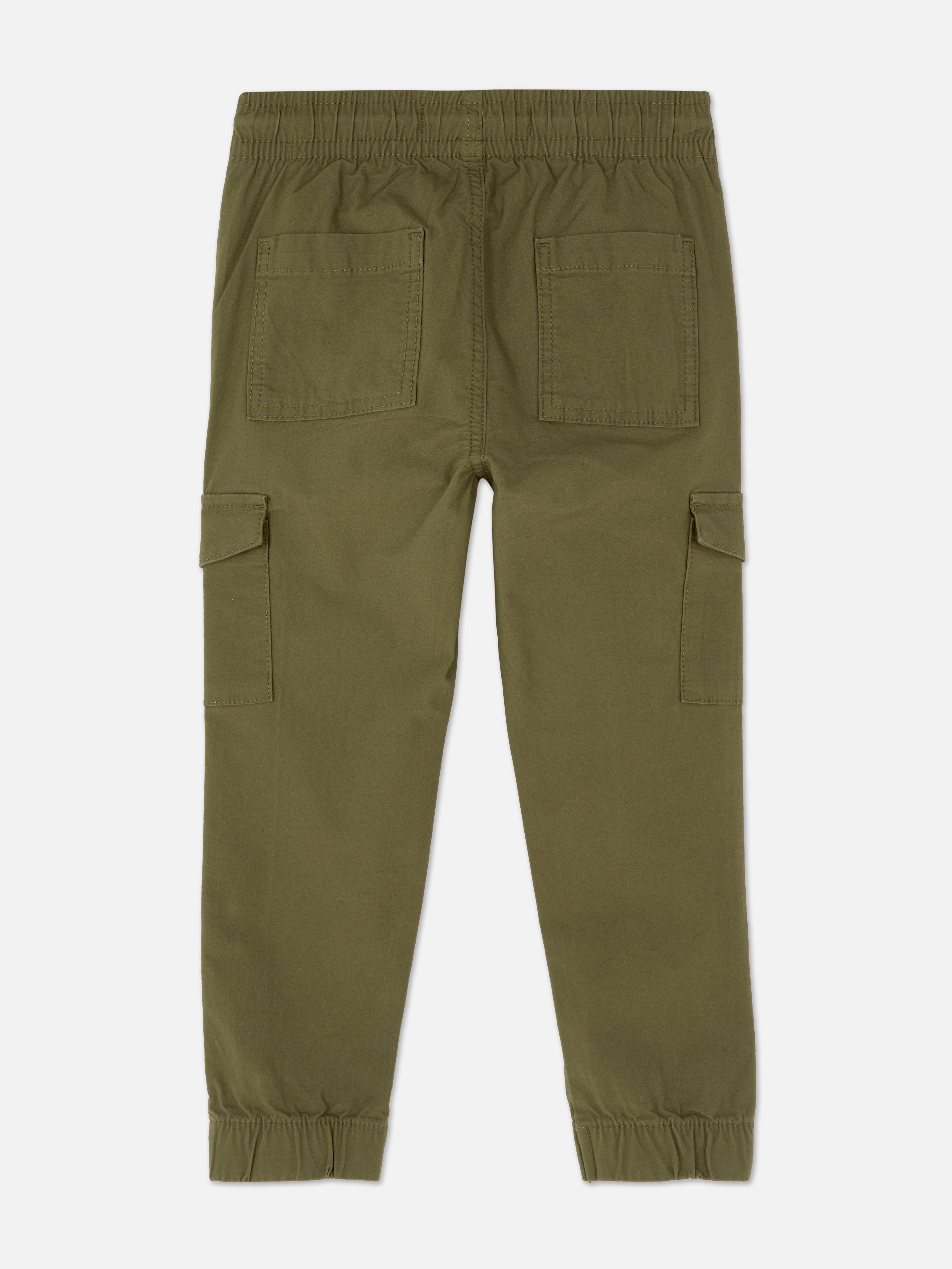 Primark Girls Cargo Parachute Pants, Pull-on, Green Lime Color, Size 10-11  y.o.