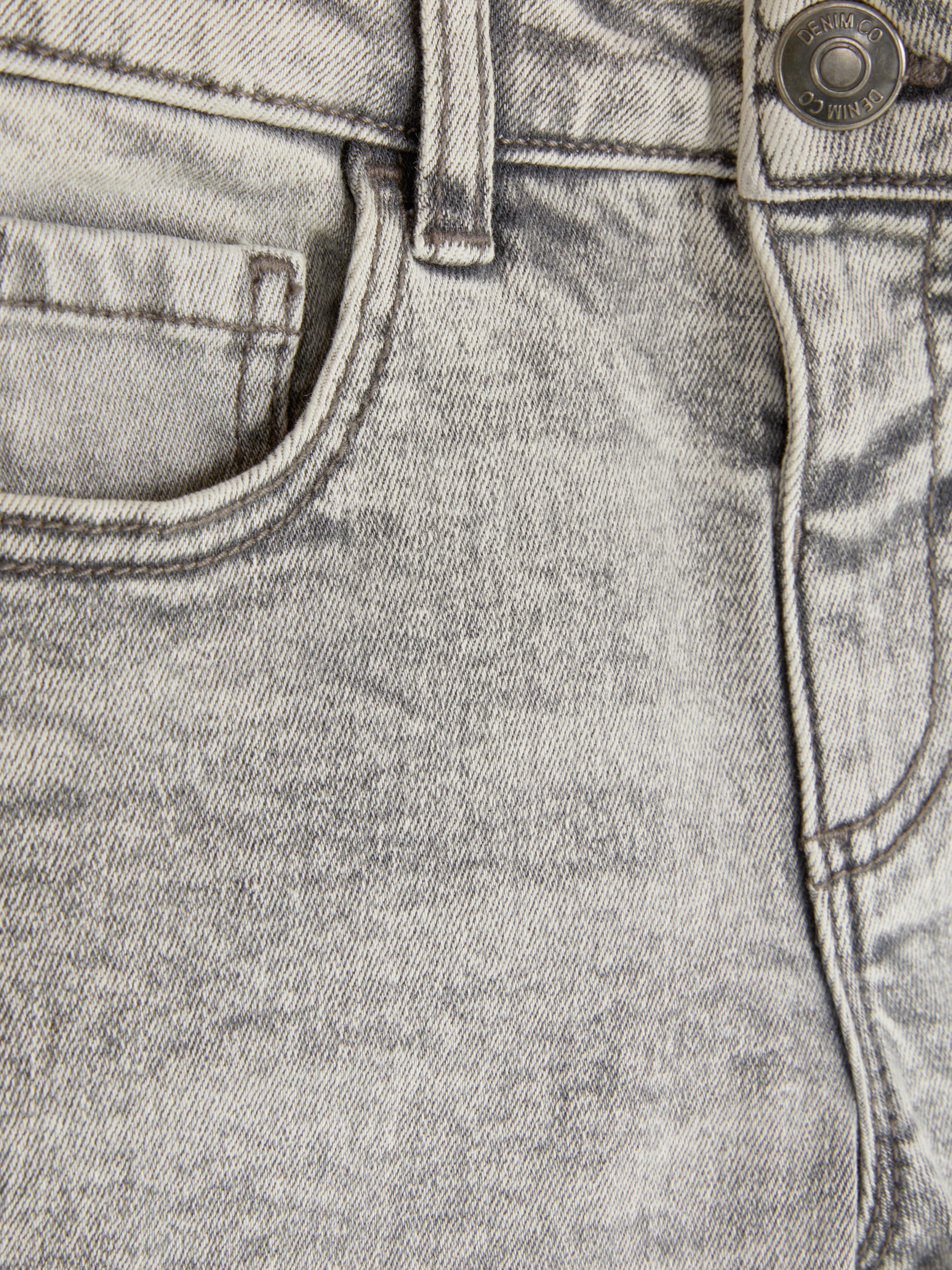 Pantaloncini jeans skinny elasticizzati
