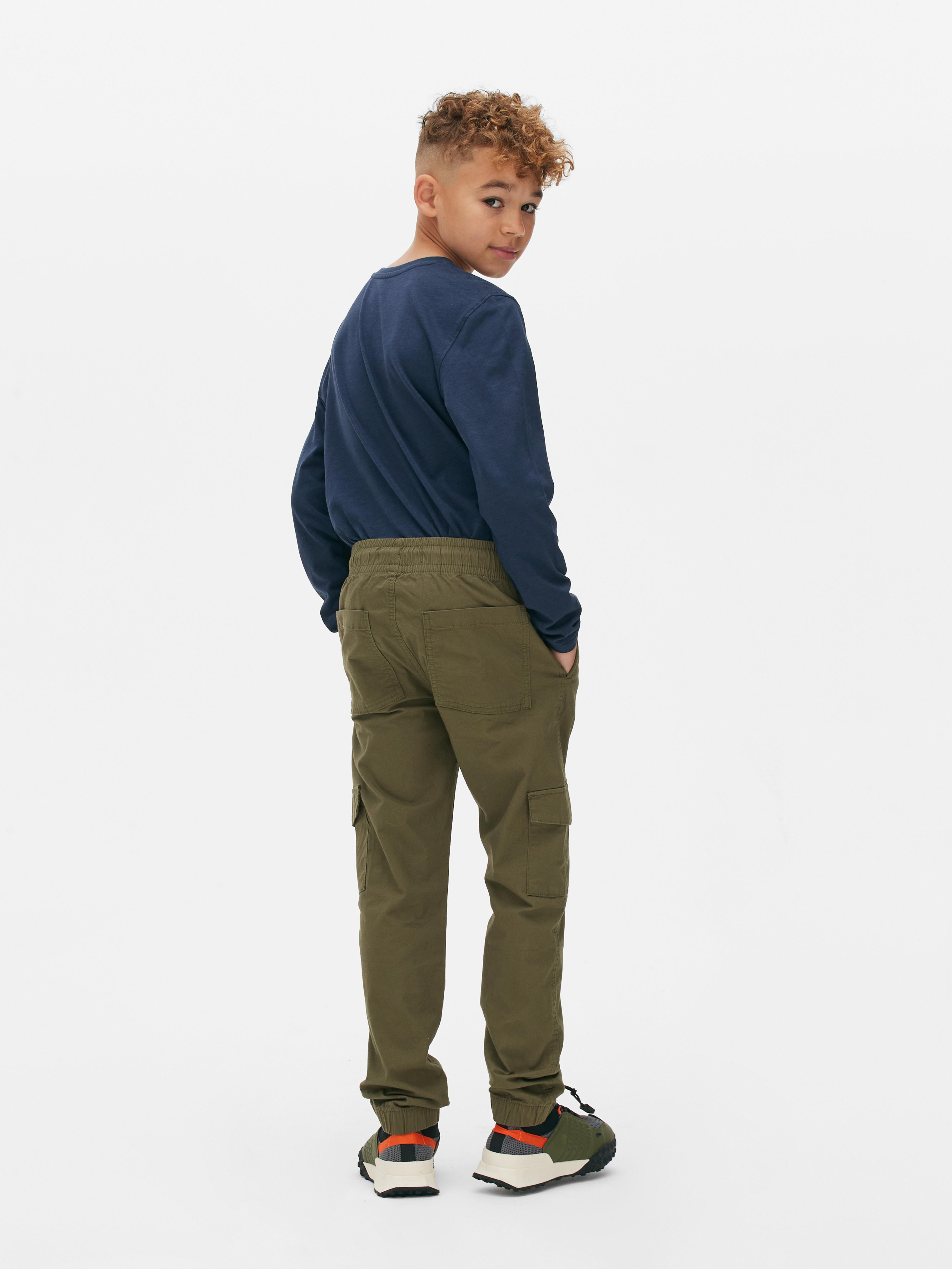 Drawstring Cargo Pants