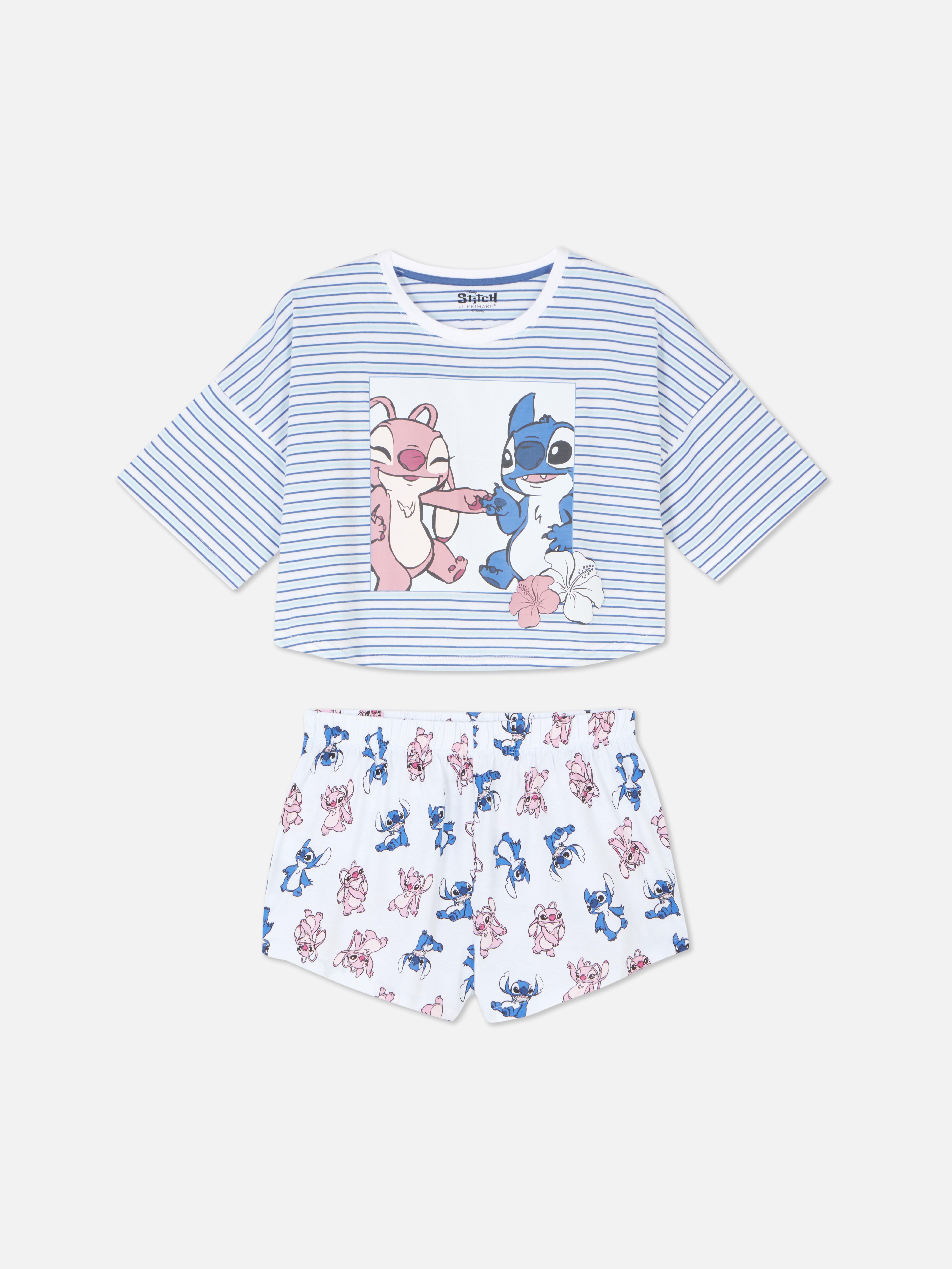 Disney Printed Cropped Pyjamas