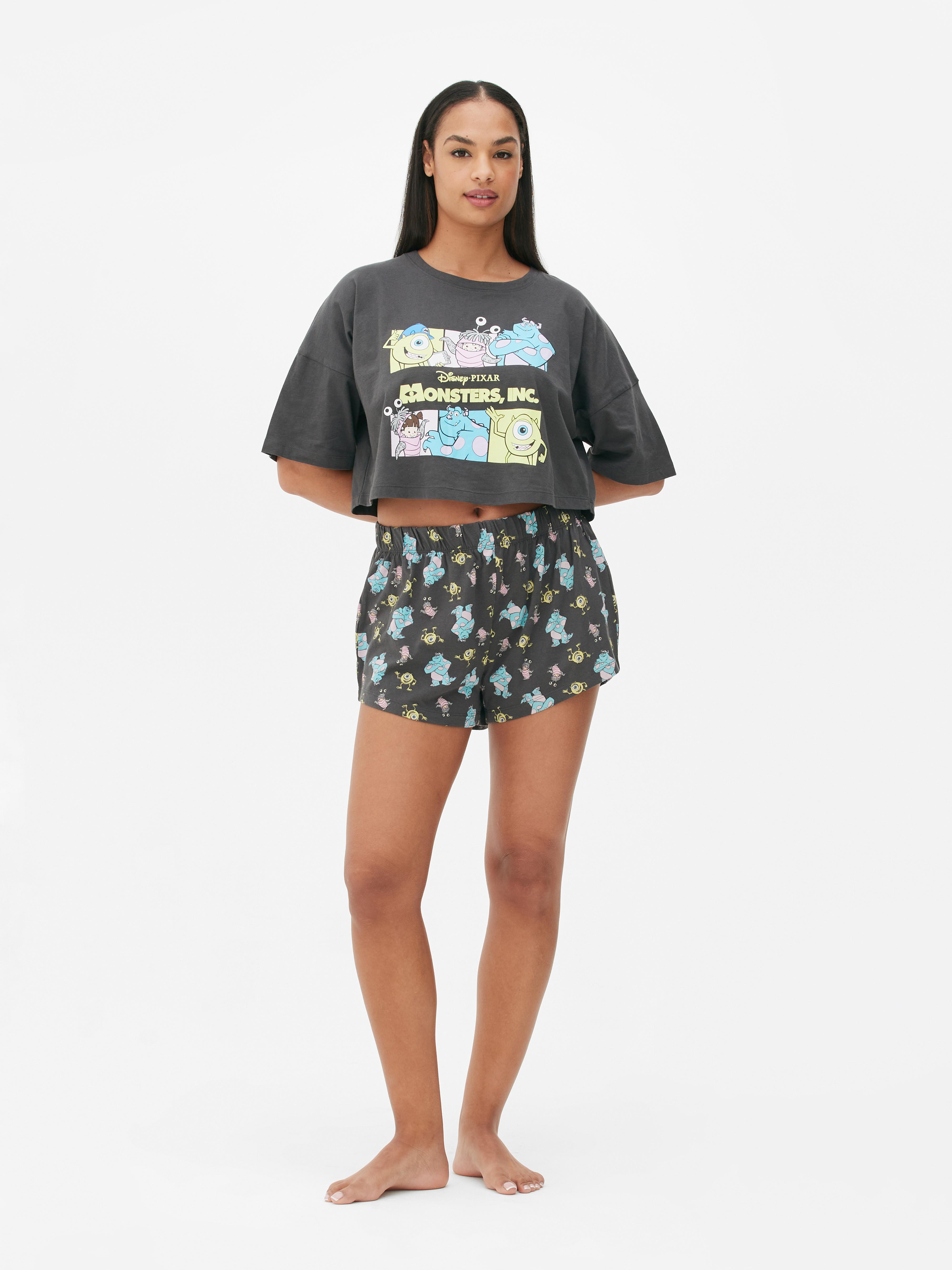 Disney Printed Cropped Pyjamas