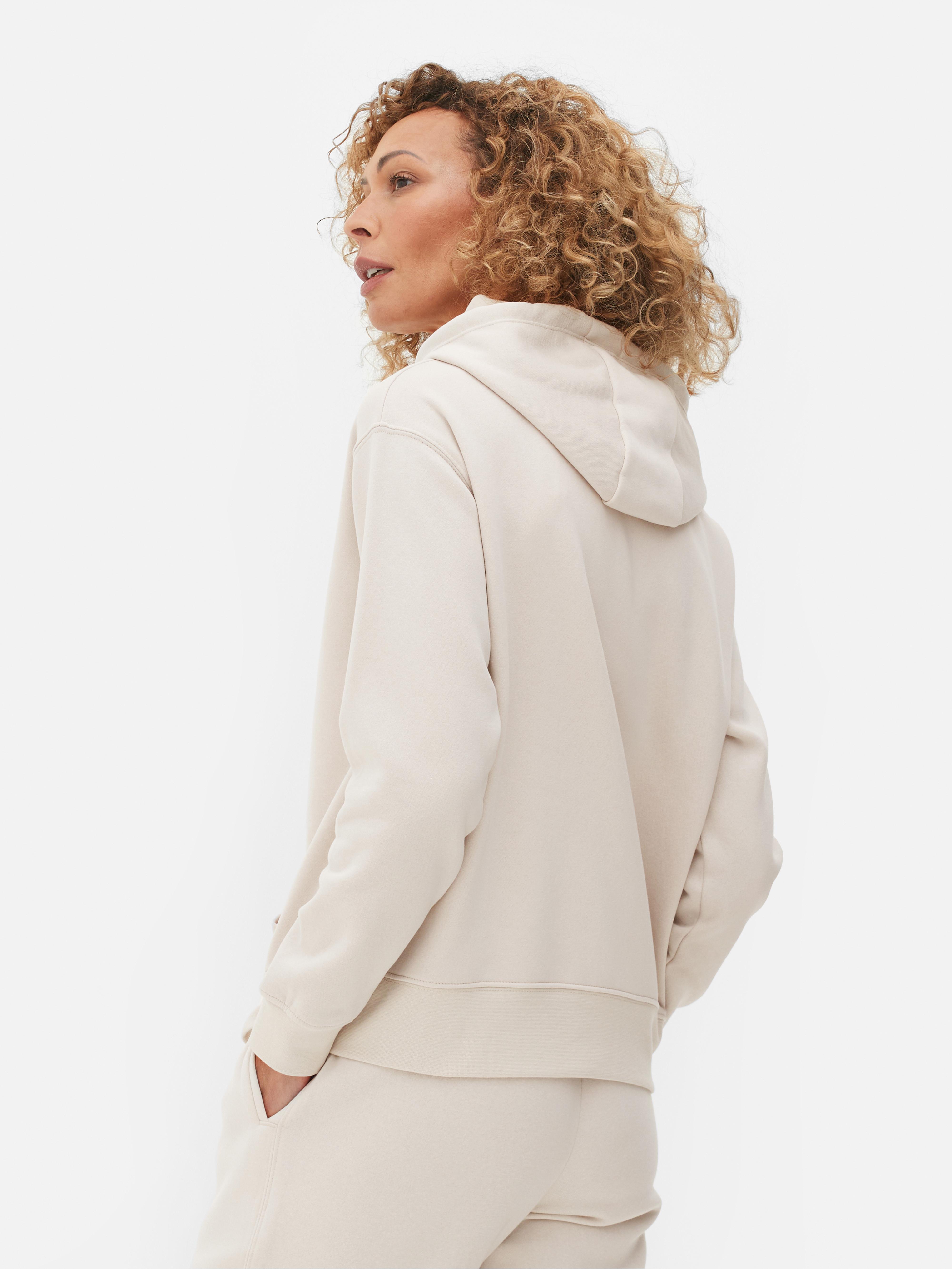 Women's Ivory Pullover Drawstring Hoodie | Primark