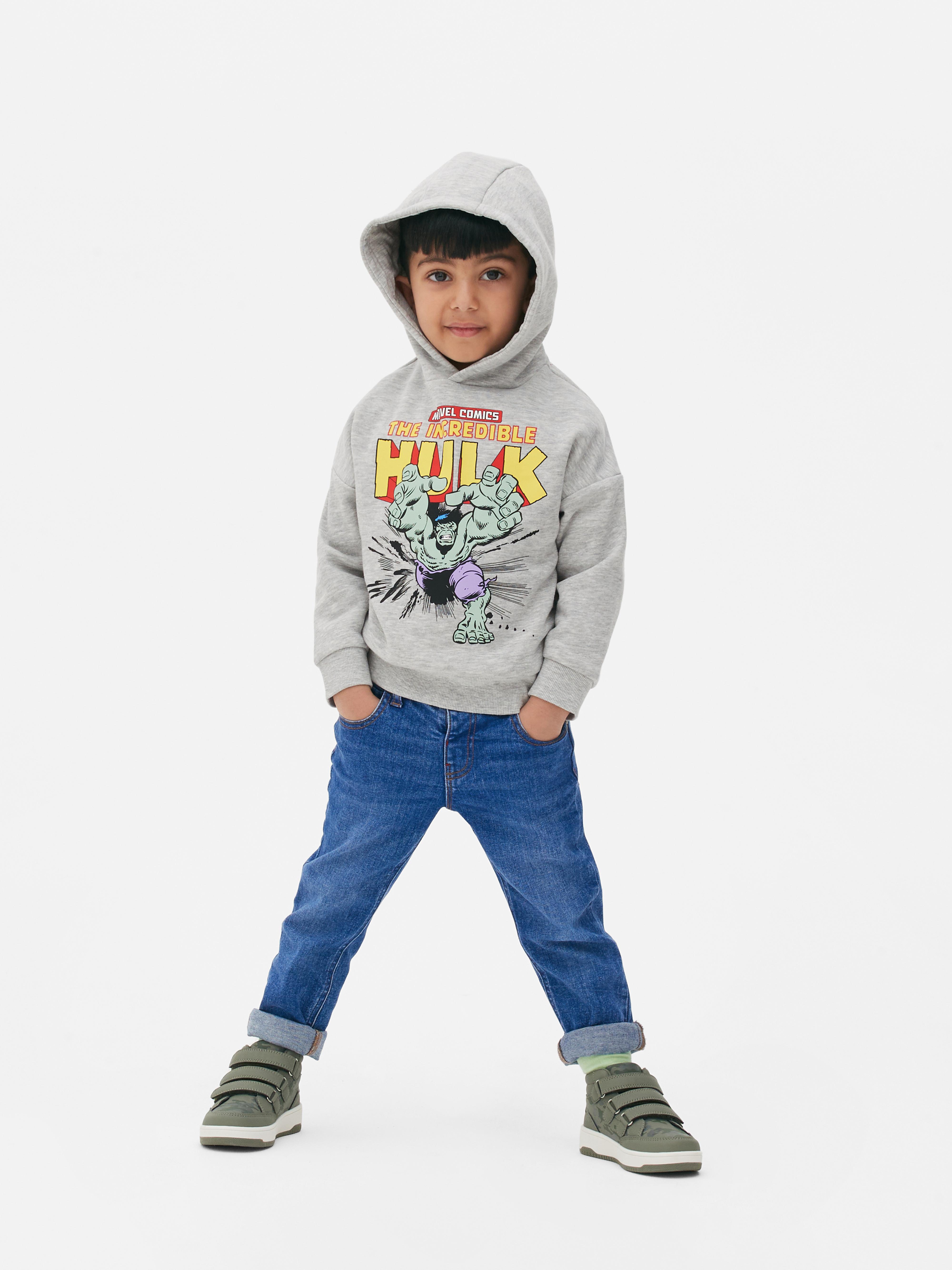 Marvel Comics The Hulk Print Hoodie | Primark