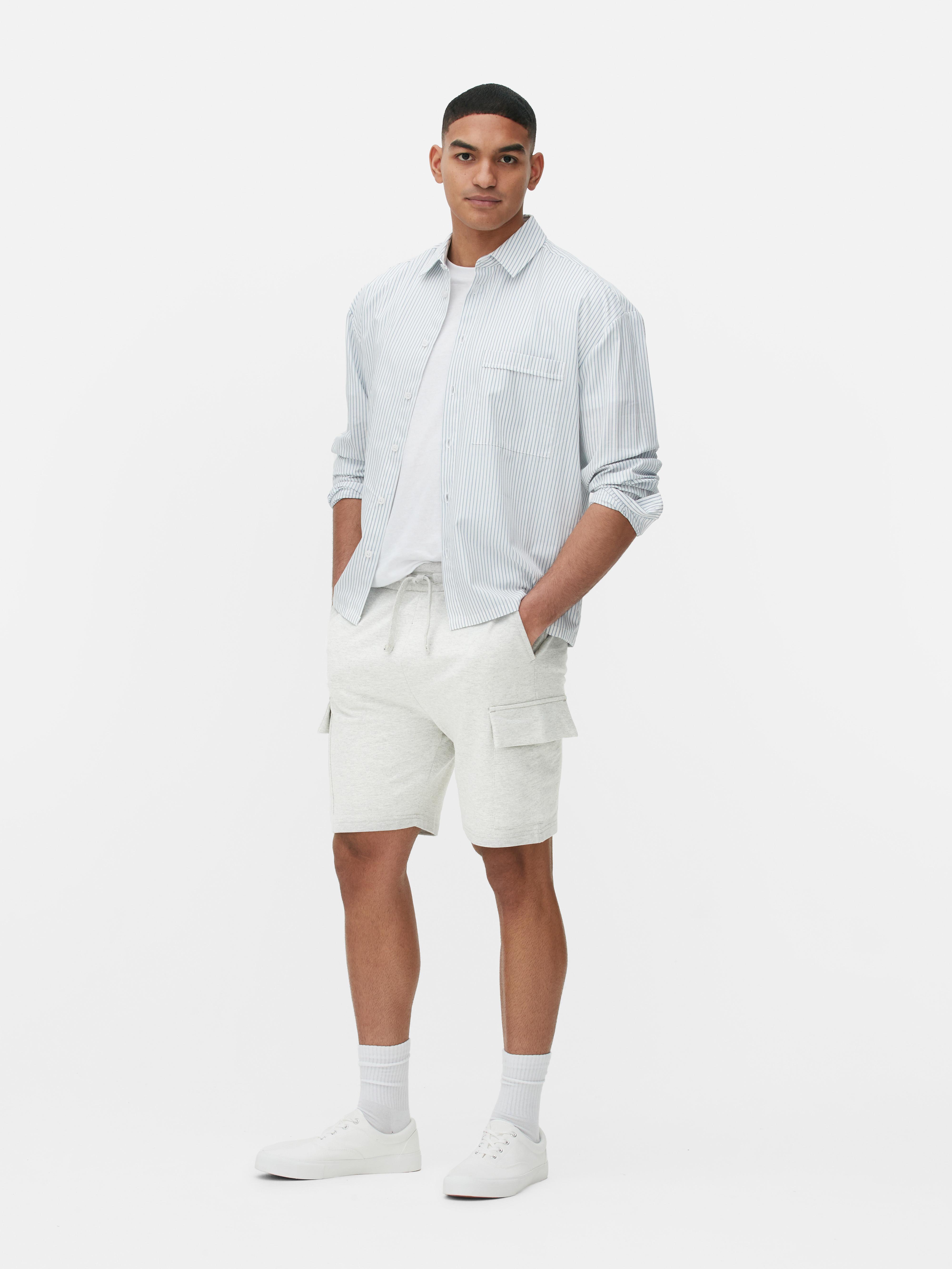 Cargoshorts aus Jersey