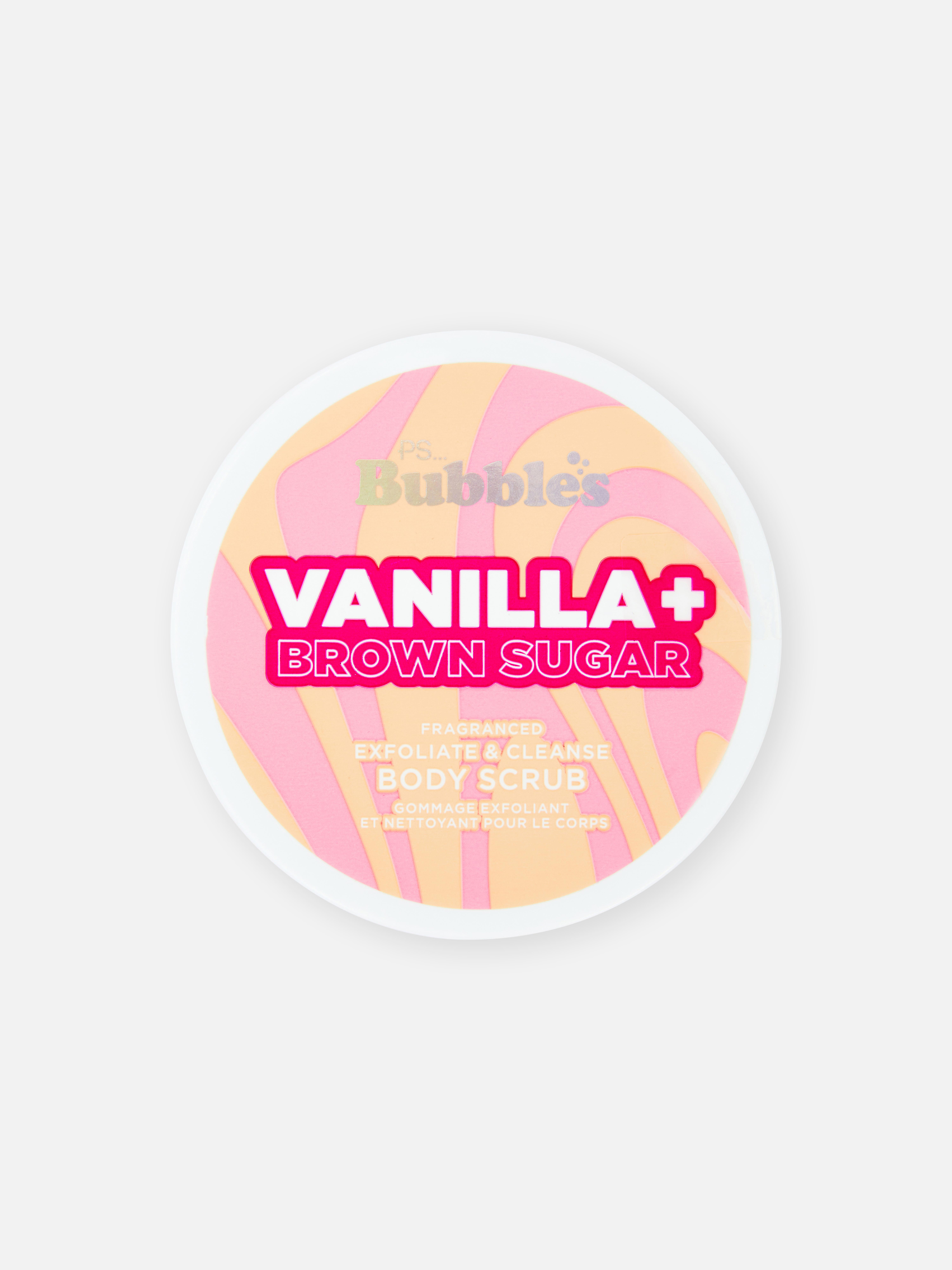 PS... Bubbles Lichaamsscrub vanille en bruine suiker