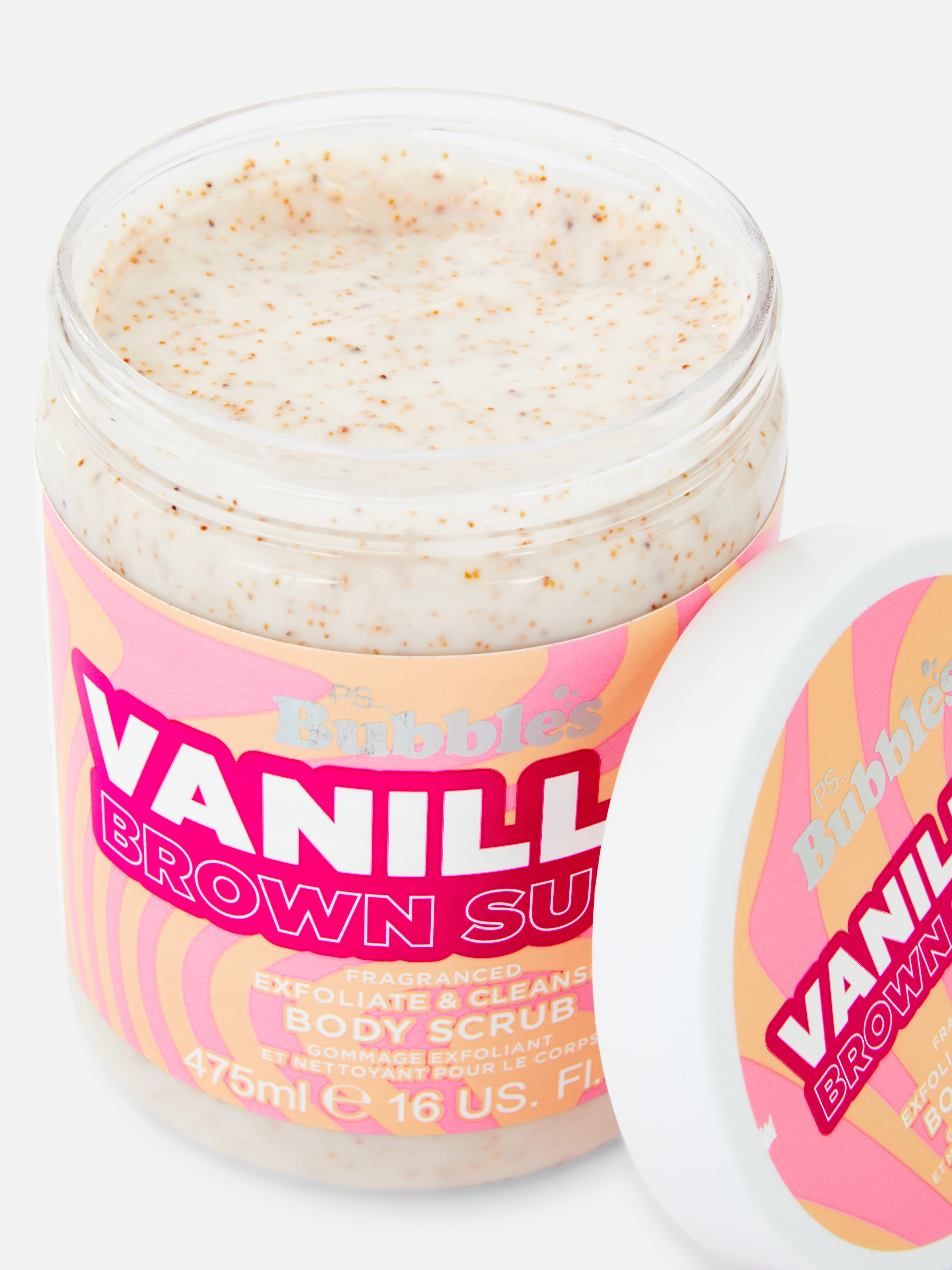 PS... Bubbles Lichaamsscrub vanille en bruine suiker