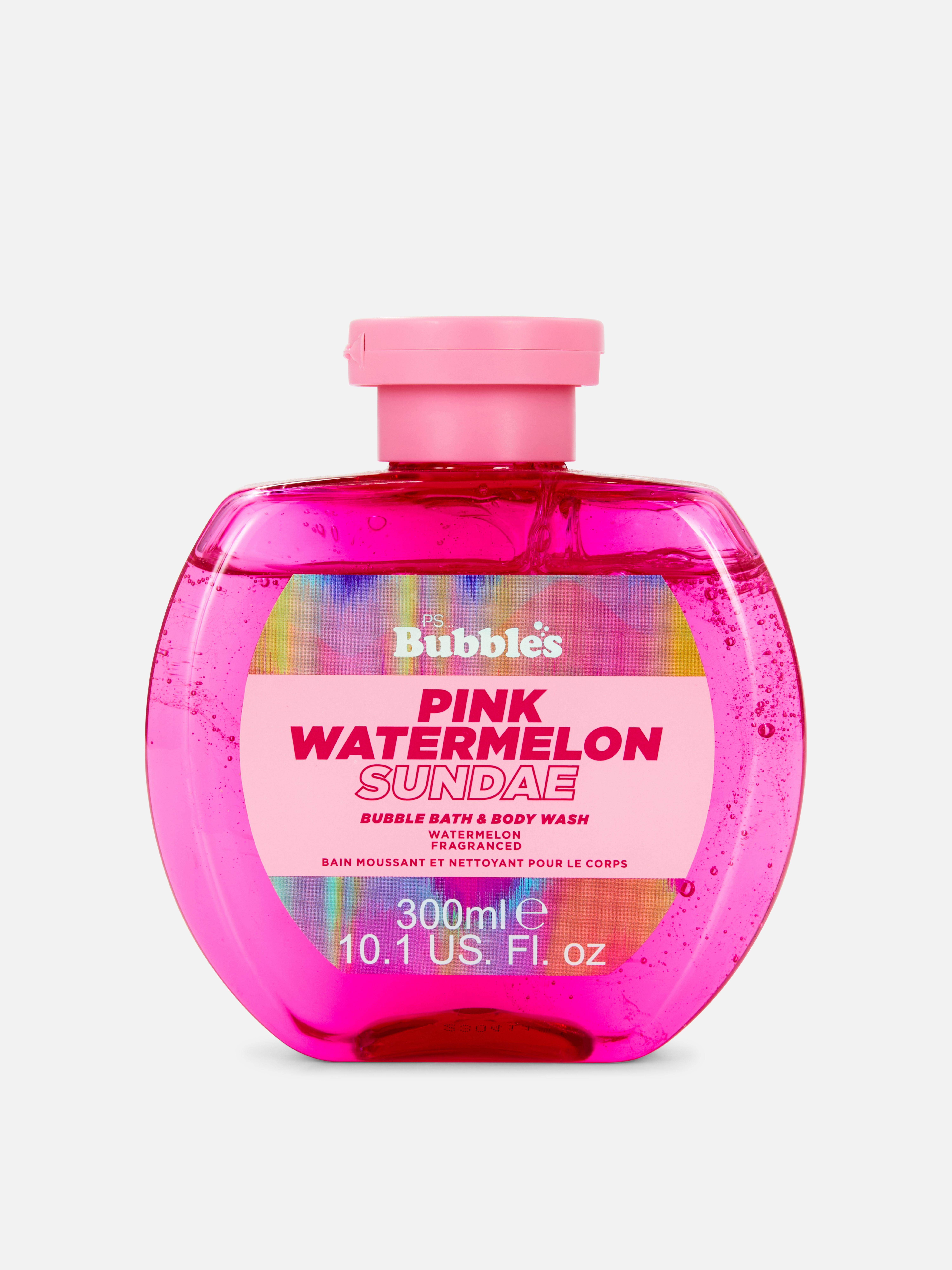 PS... Bubbles Watermeloen Sundae badschuim en douchegel