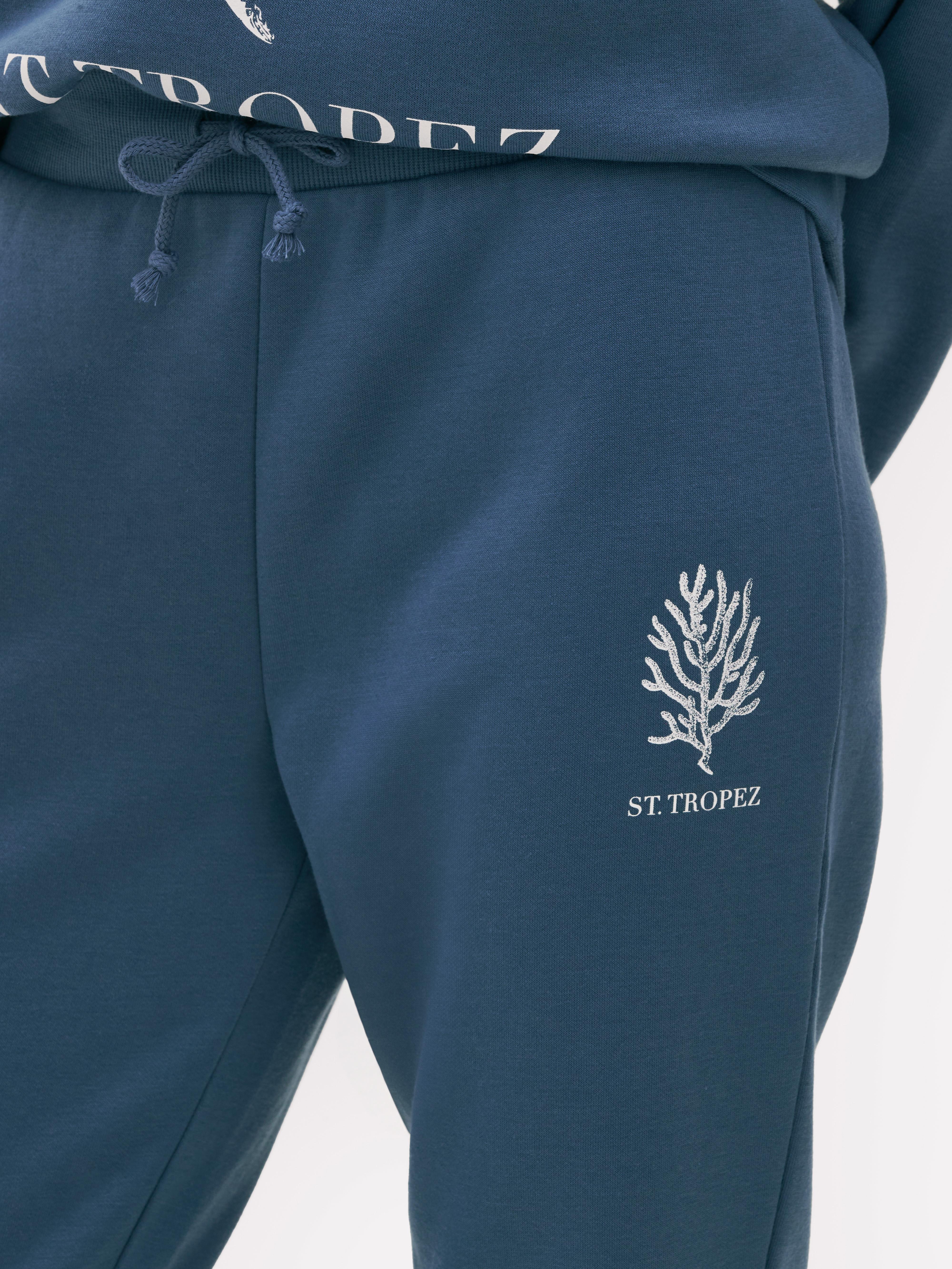 Skinny tepláky s potiskem