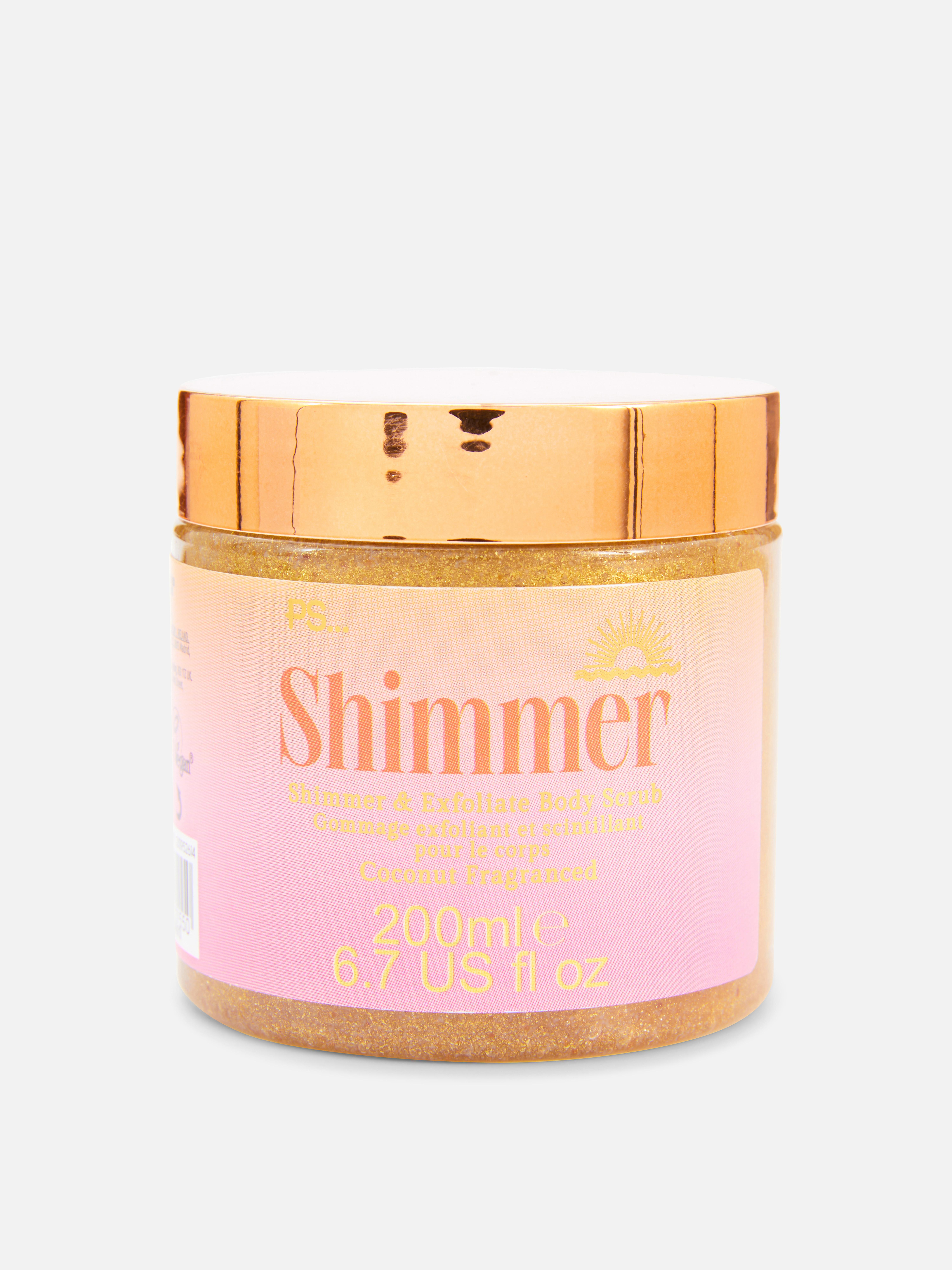 PS... Shimmer and Exfoliate Body Scrub