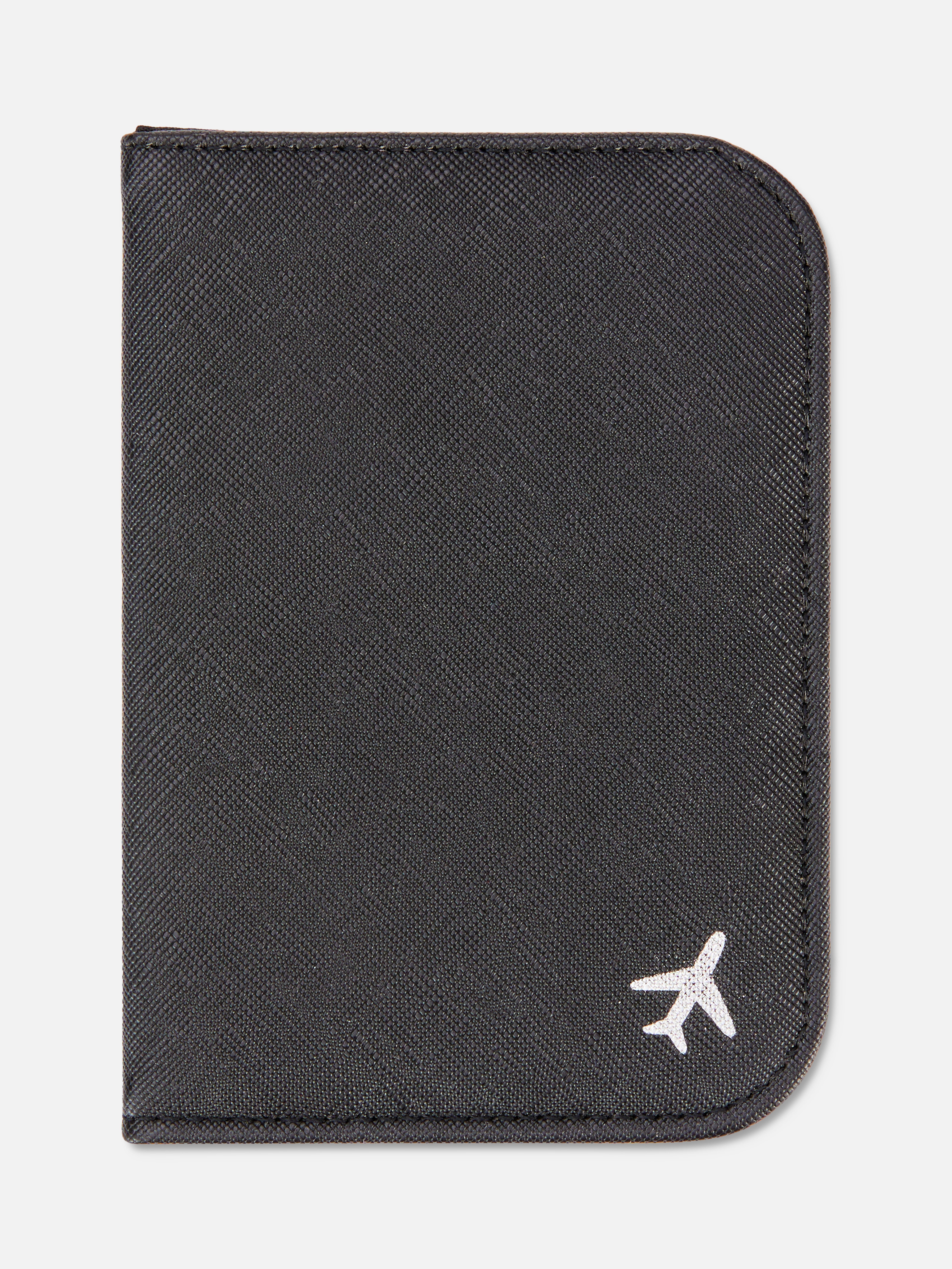 Faux Leather Passport Cover