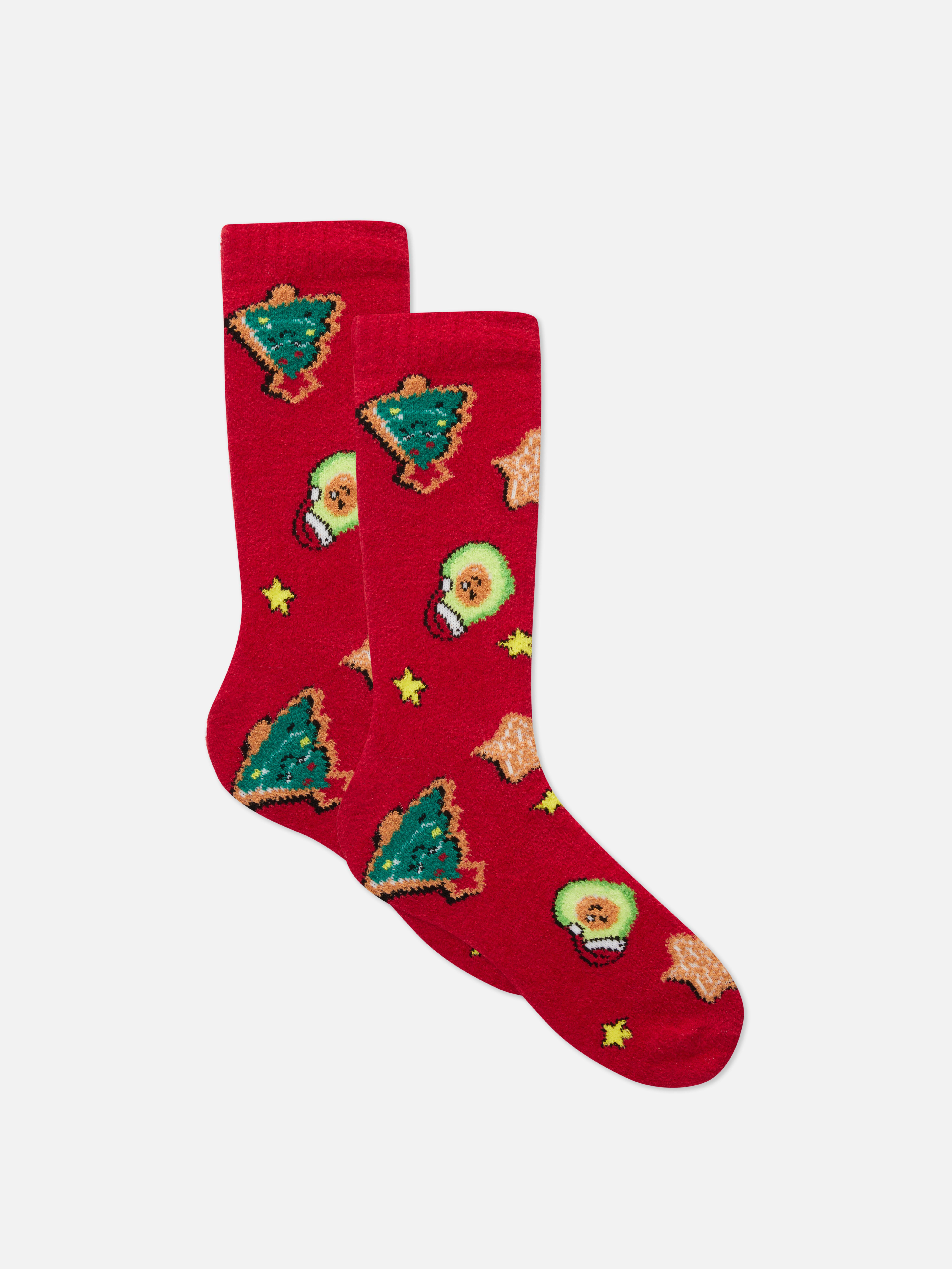 2-Pack Men's Christmas Family Pajamas Socks