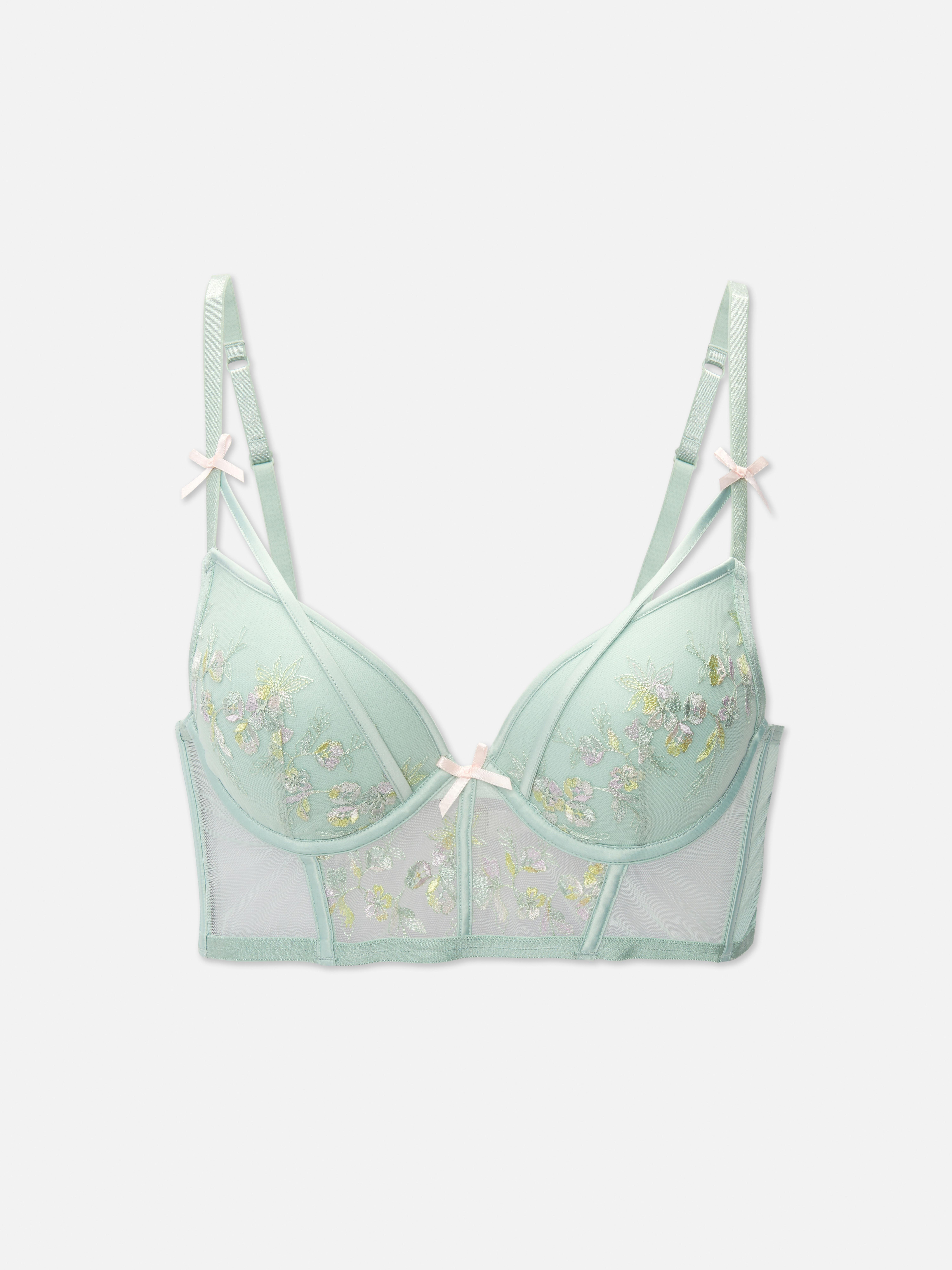 Embroidered Dreams bra - Exclusive embroidery that provides a