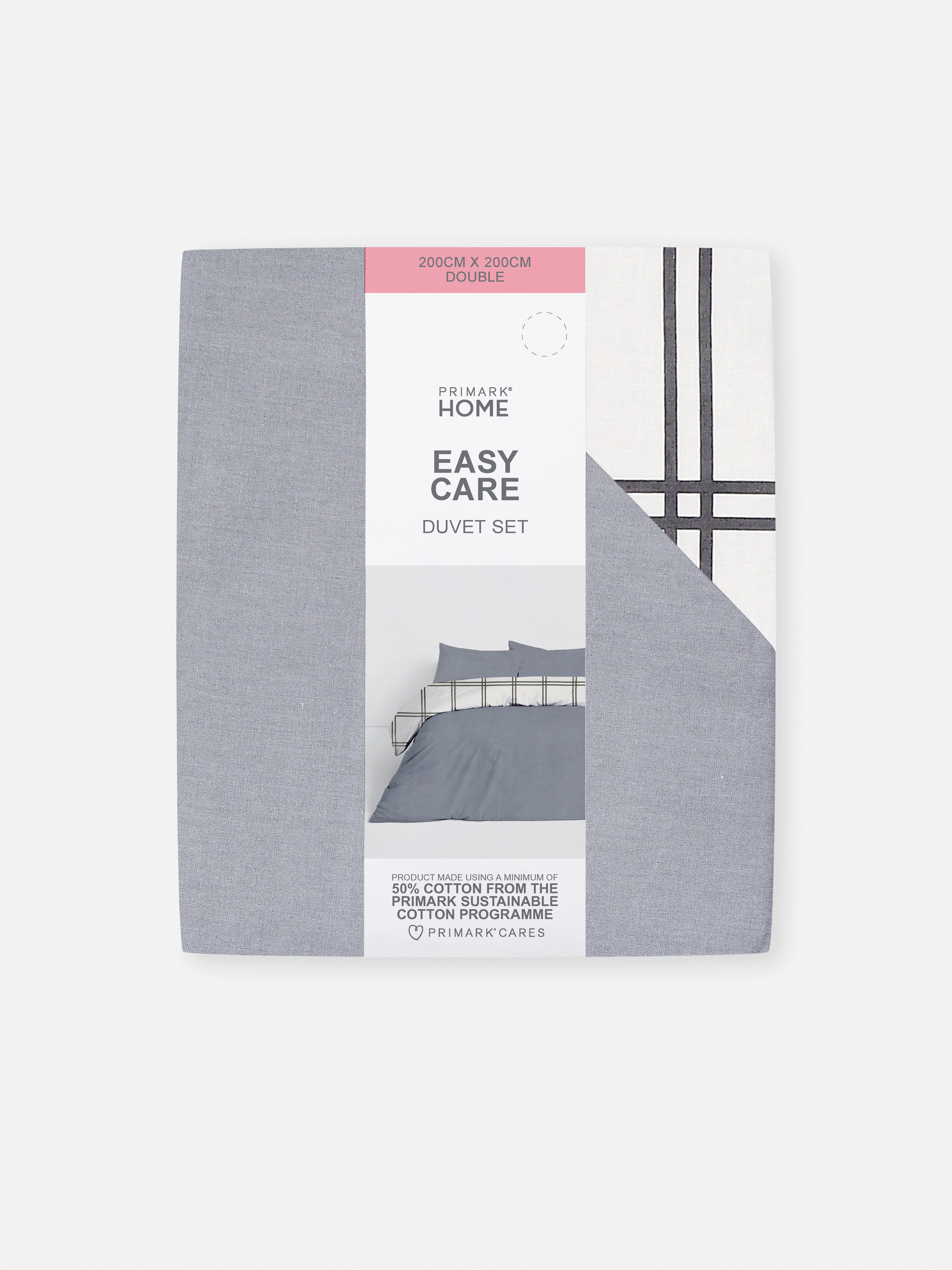 Reversible Double Duvet Cover