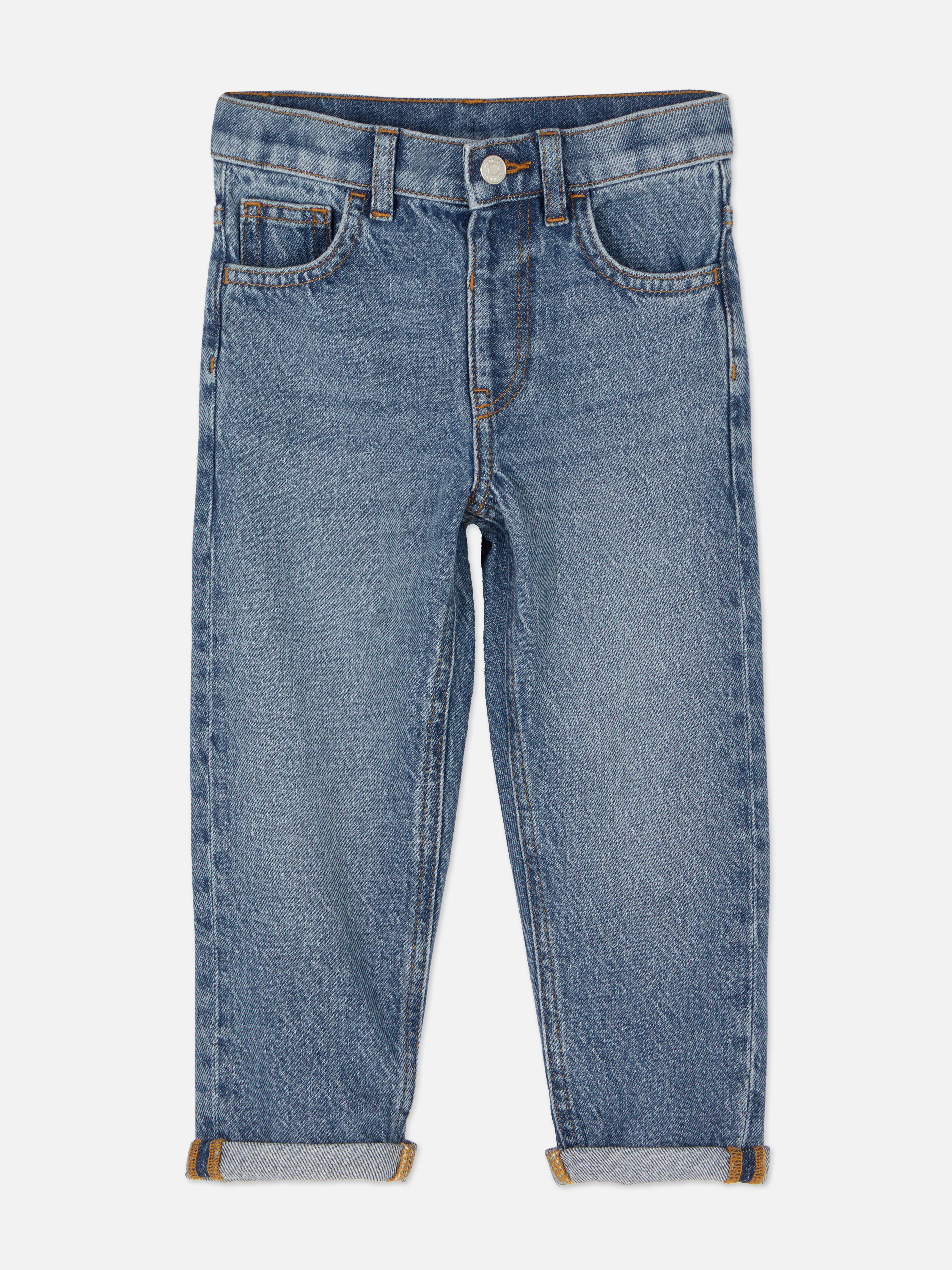 Super Soft Slim Fit Jeans - Dark denim blue - Kids