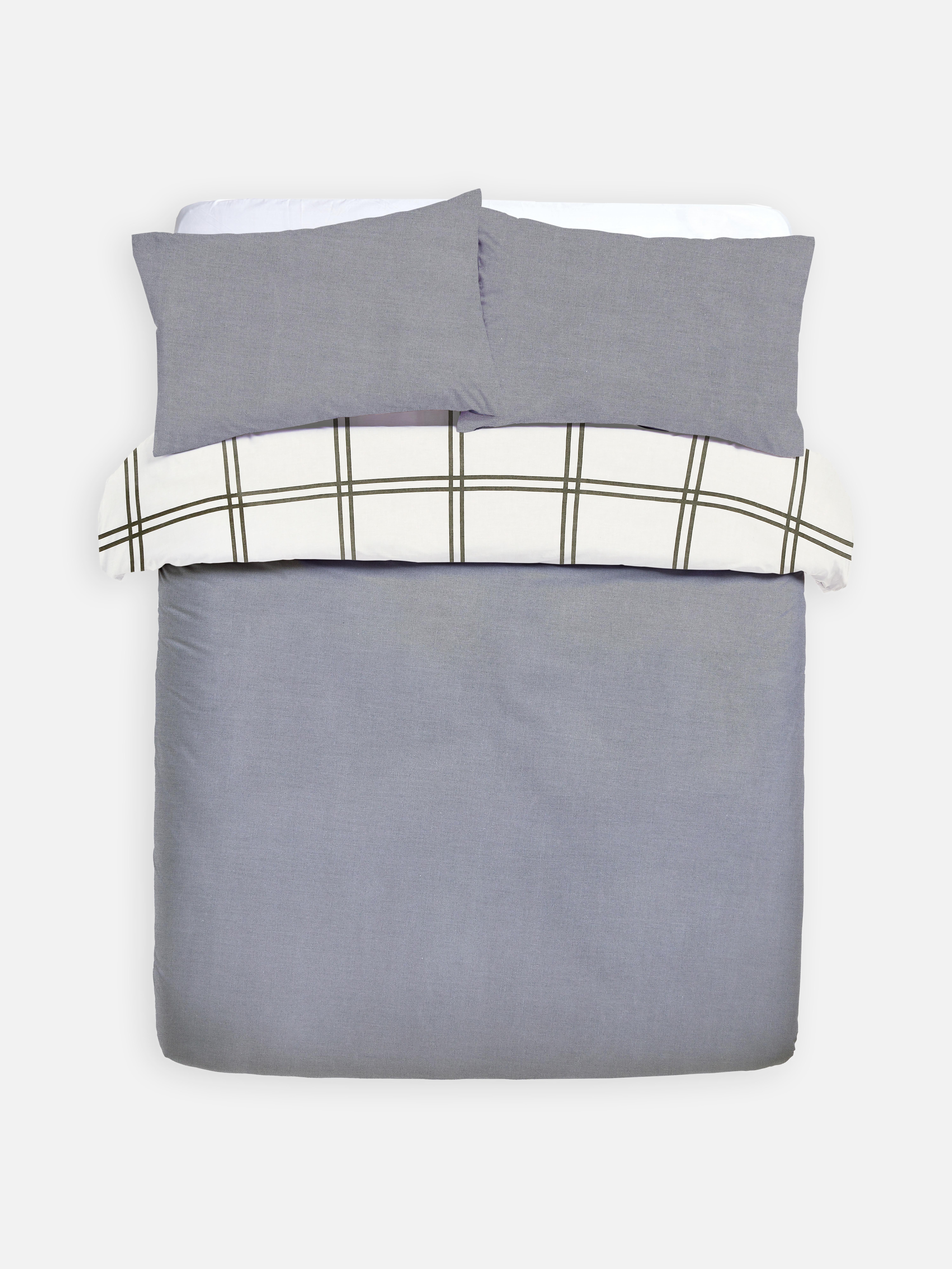 Reversible Super King Duvet Cover Set