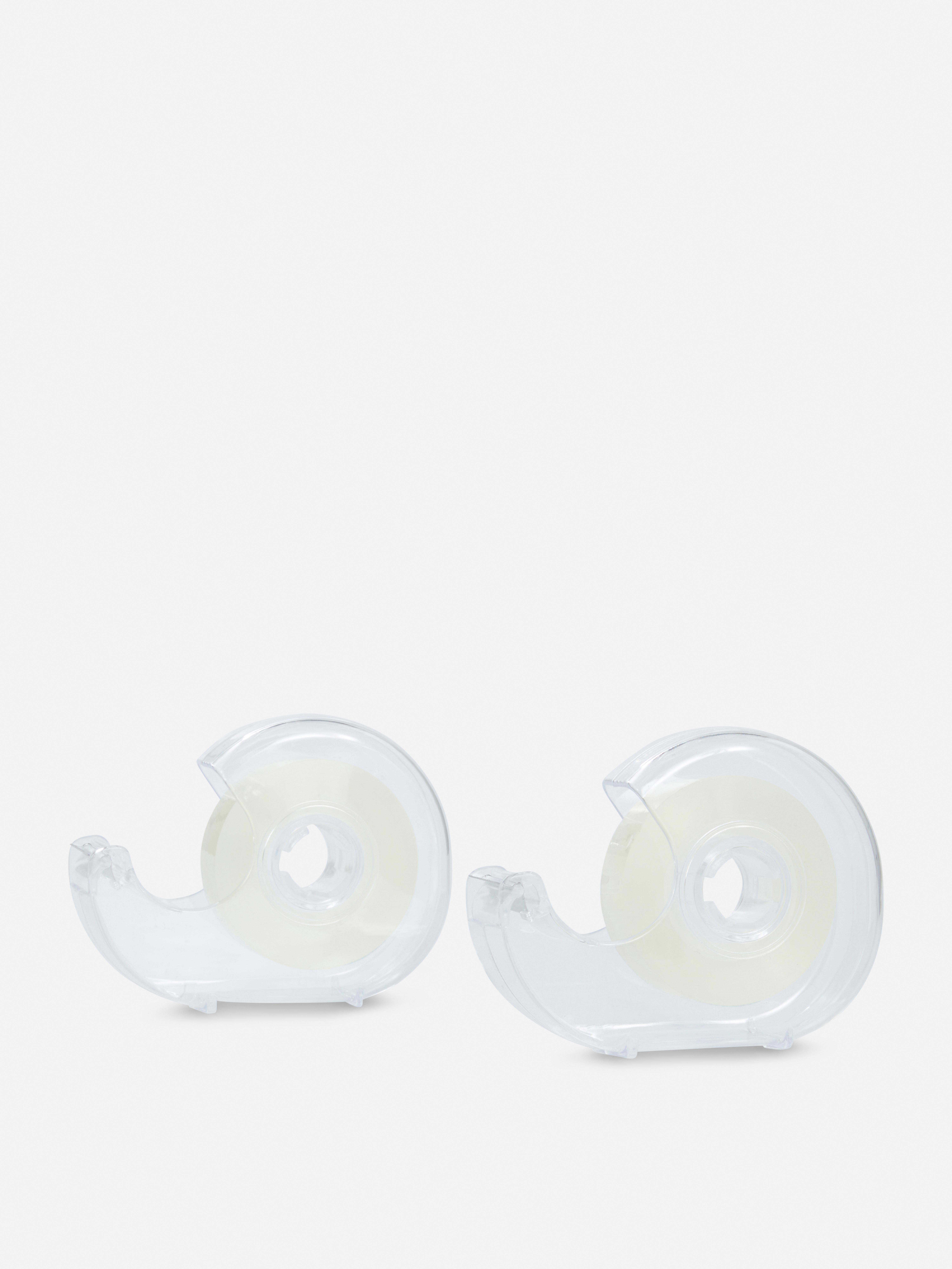 2-Pack Tape with Dispenser