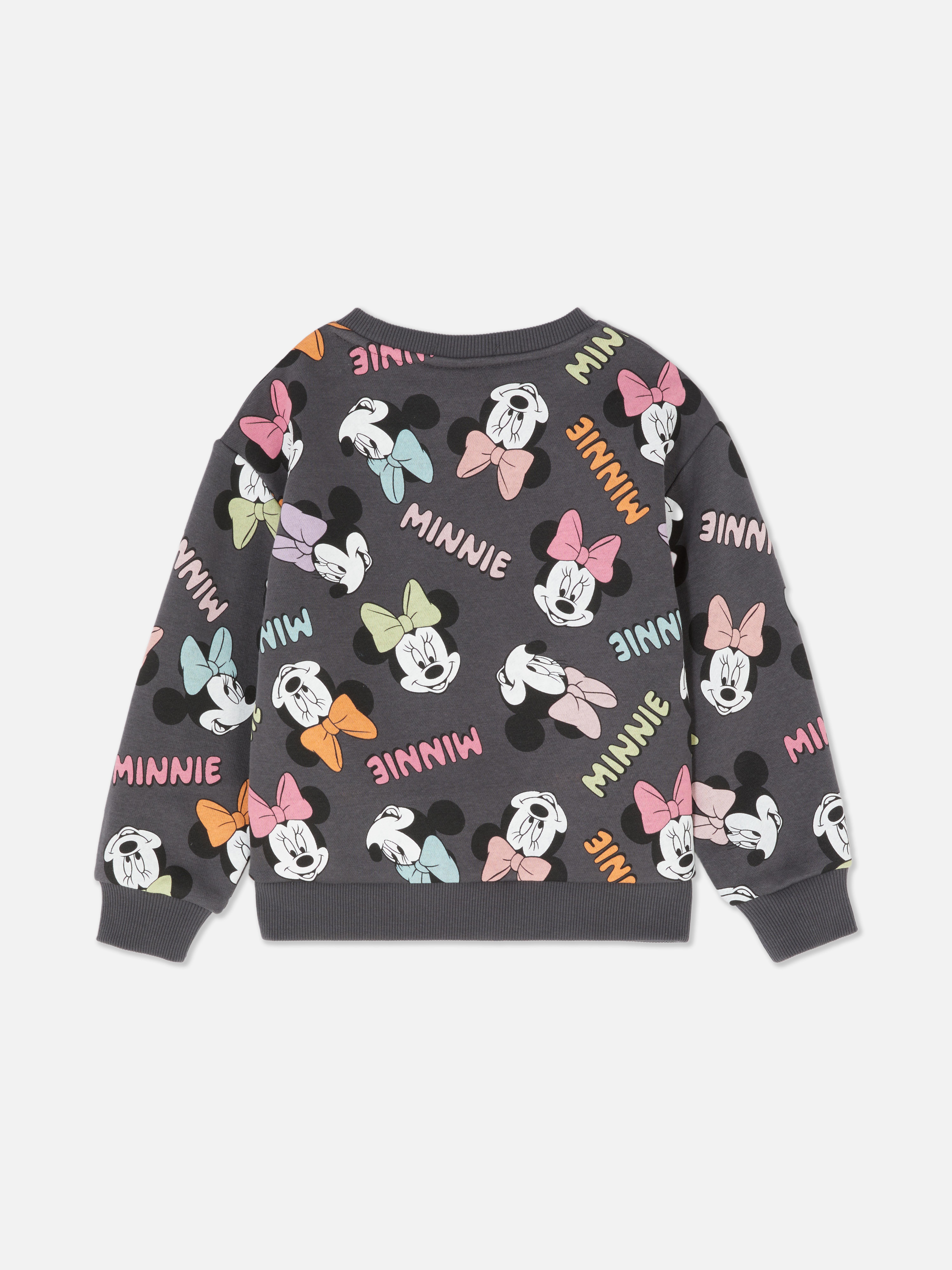 Disney Minnie Mouse Damen Sweatshirt, Grau (Grey 001), Large - Pullover  pulli pullis polover pullunder pullis pullover…