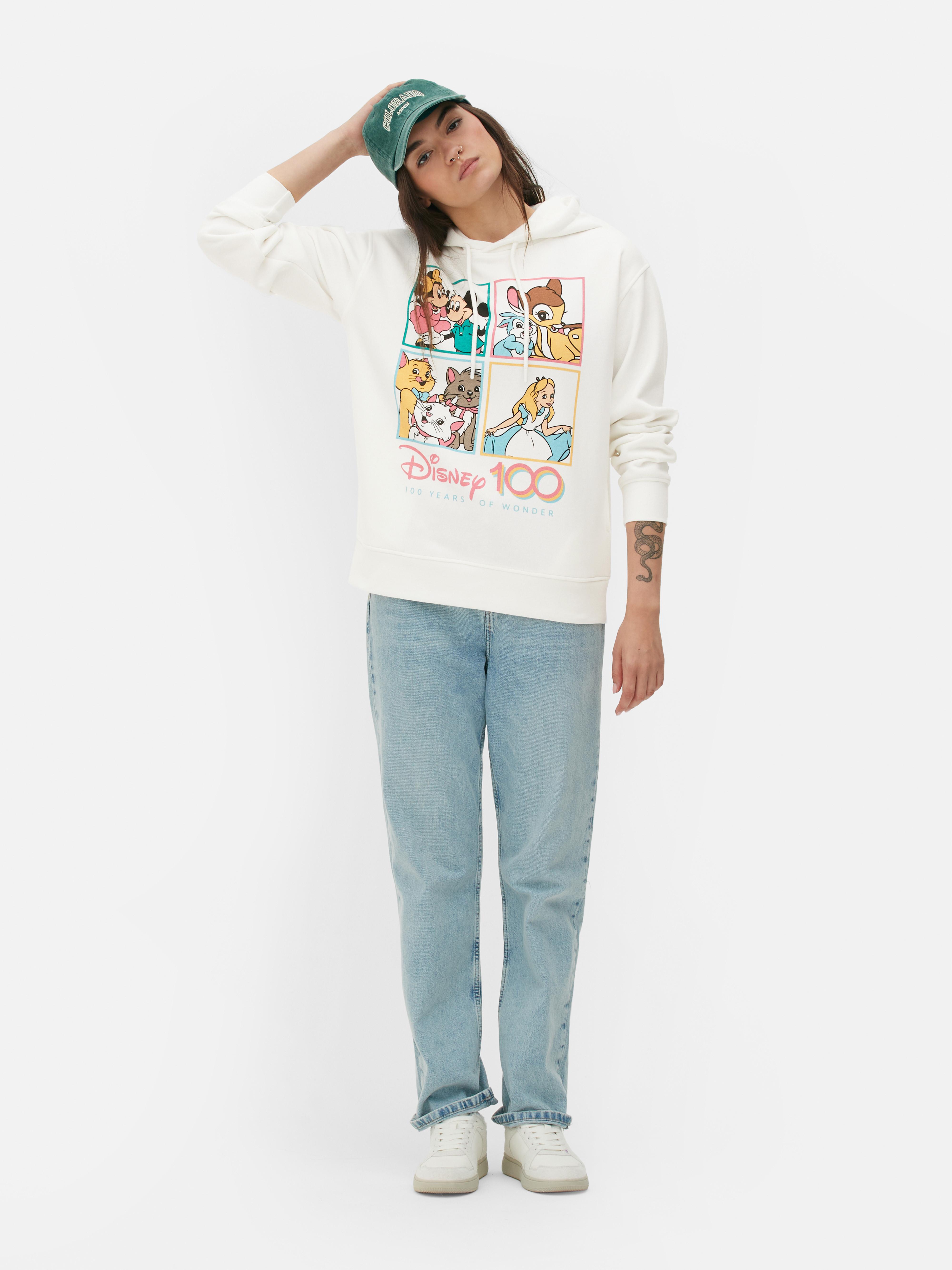 Sudadera con capucha y collage de personajes Disney Primark