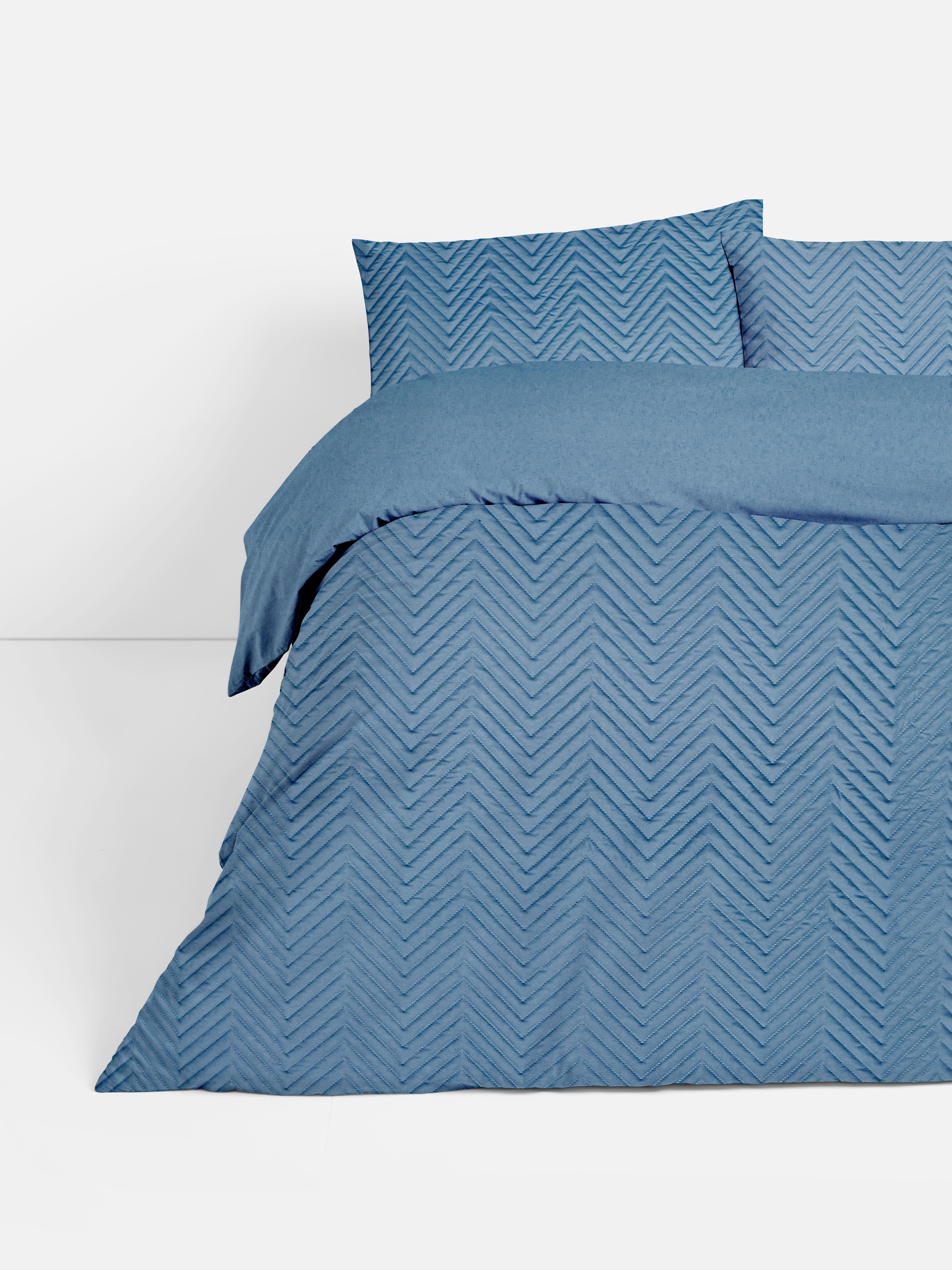 Funda nórdica reversible con textura para cama doble