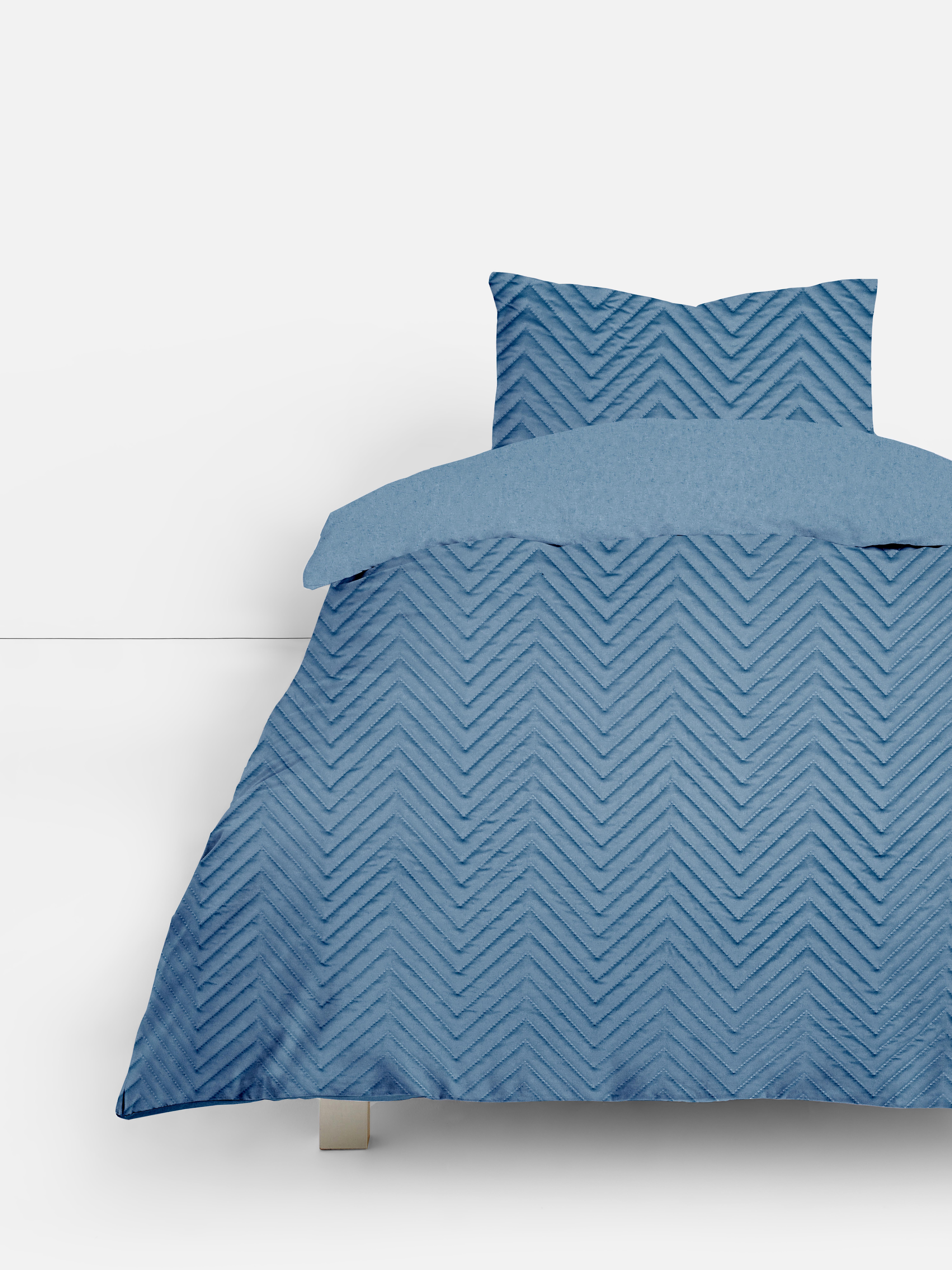 Nórdico reversible con textura para cama individual