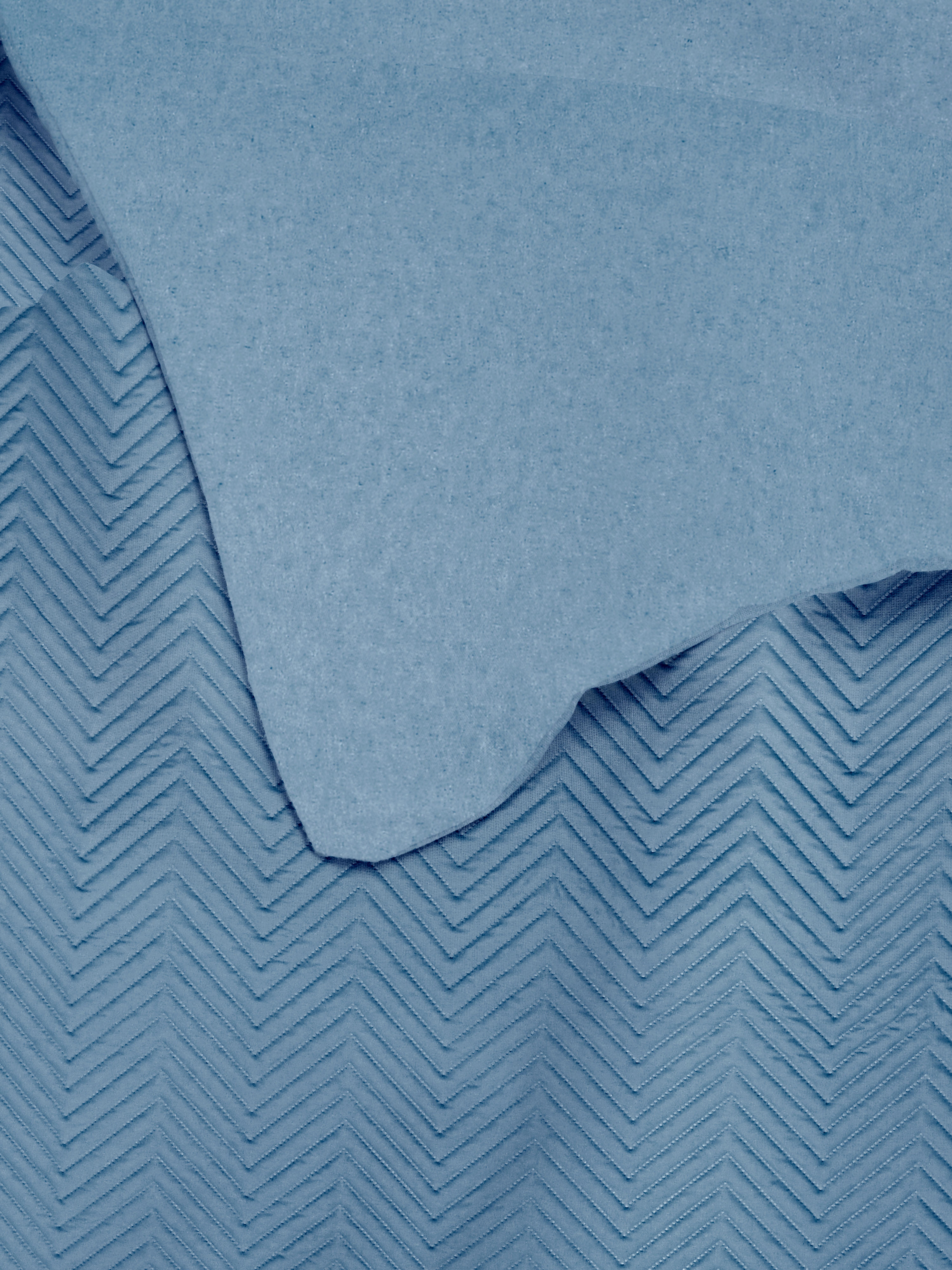 Reversible Textured Single Duvet Cover Set