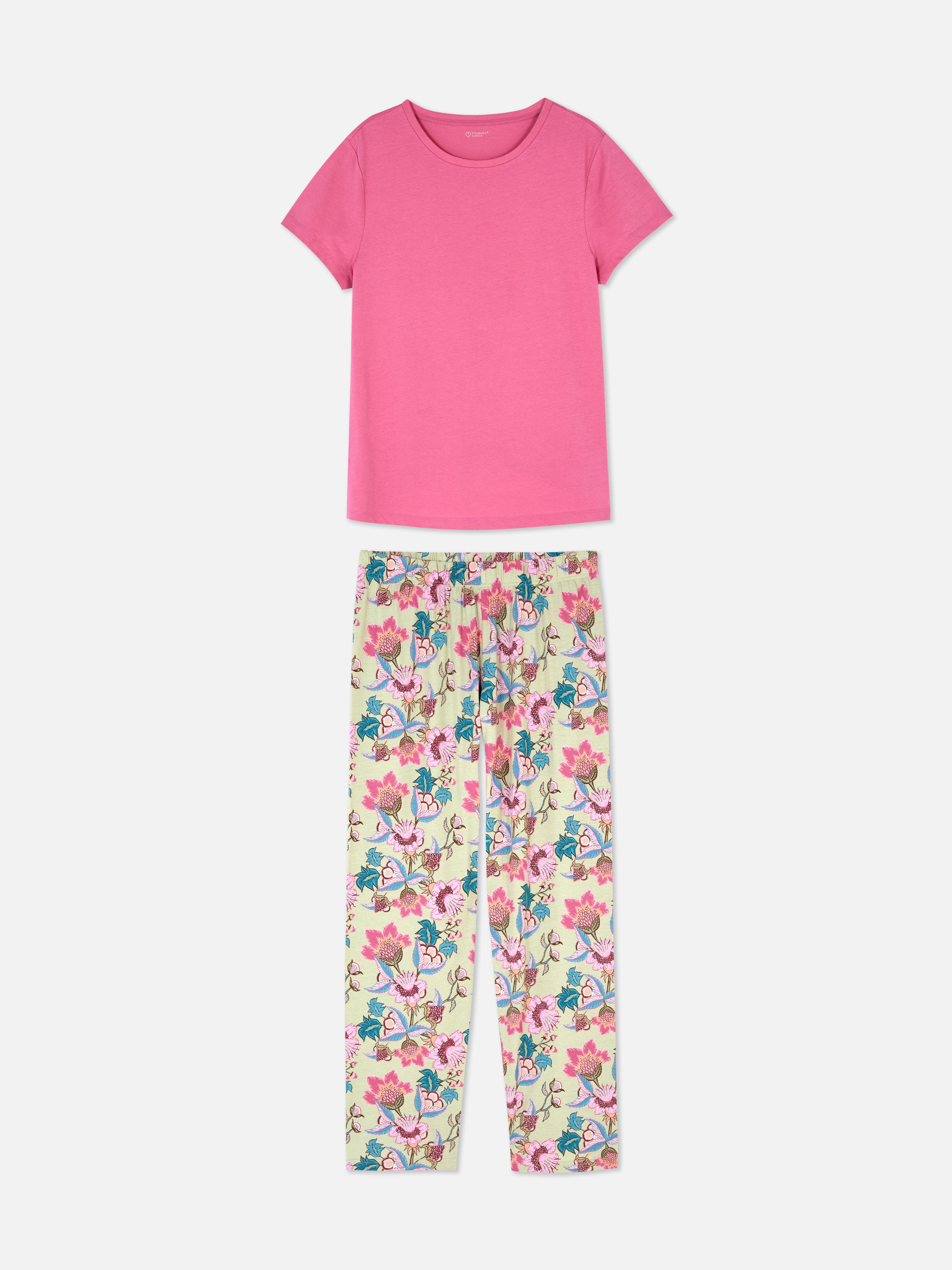 Ladies Women's Primark Barbie Movie Cami Strap Pyjamas Size XL 18-20 PJ's  Set