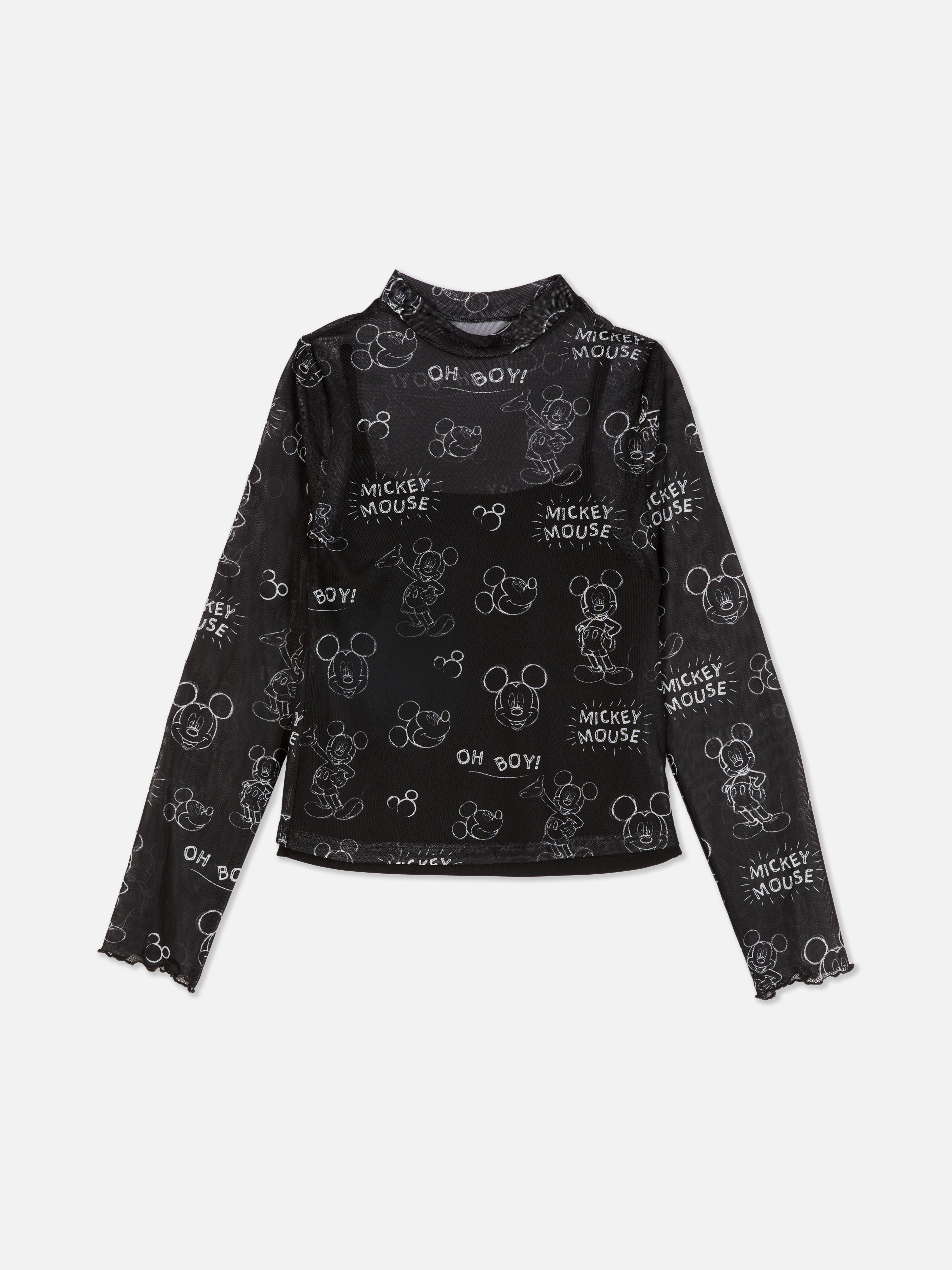 T-shirt en maille Disney Mickey Mouse