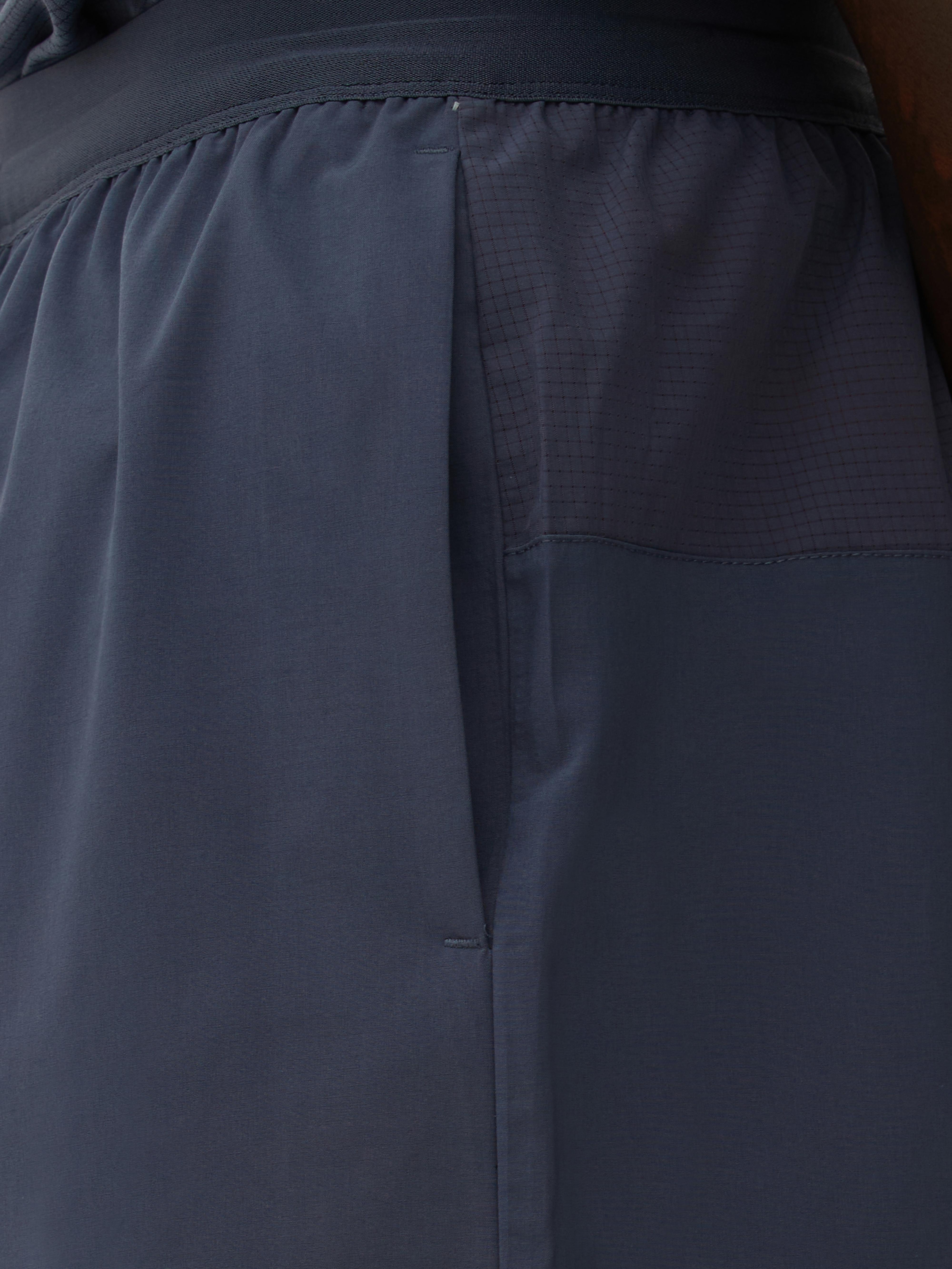 Mens Mid Blue Elasticated Waist Running Shorts Primark