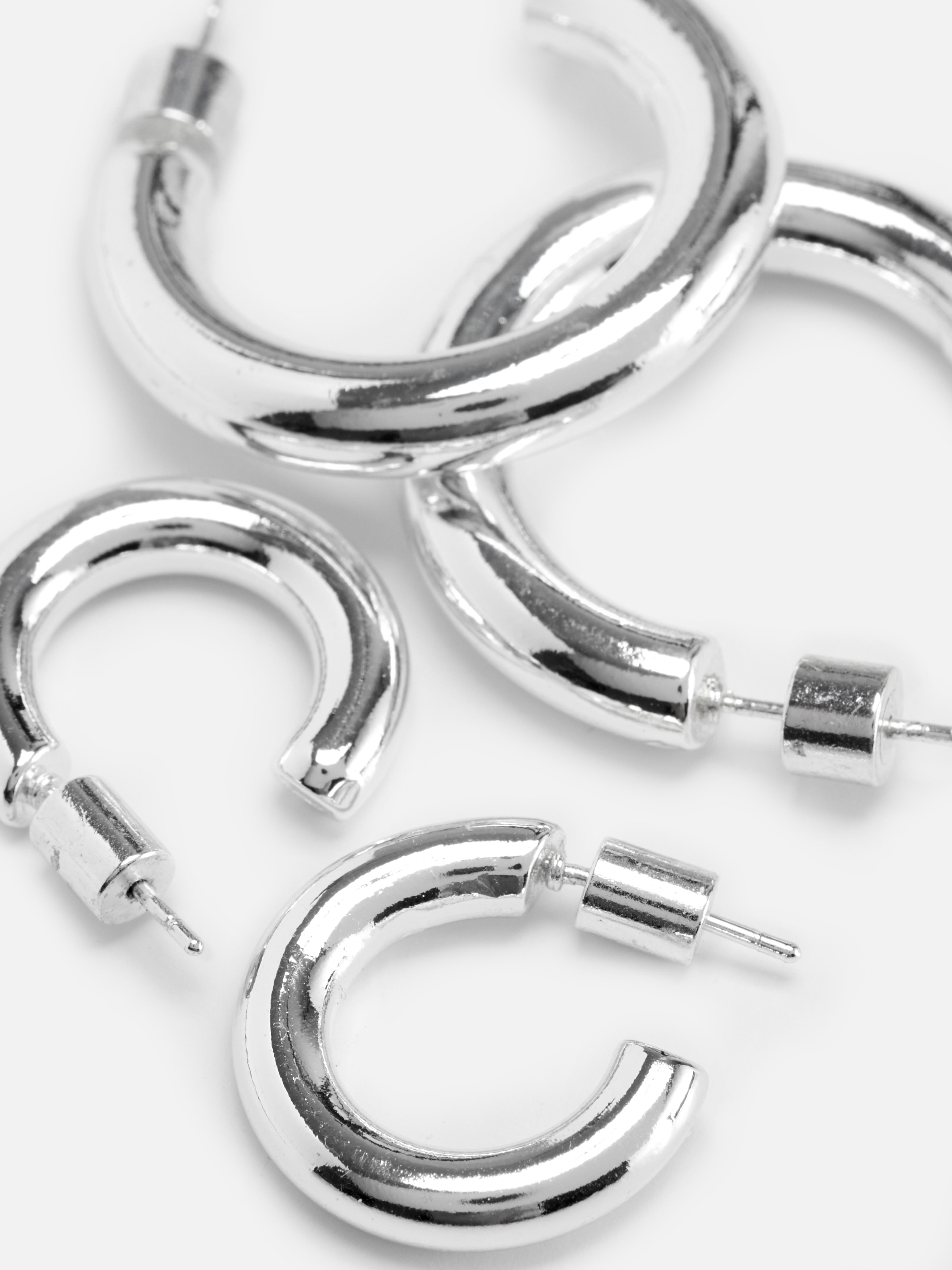 2pk The Edit Hoop Earrings