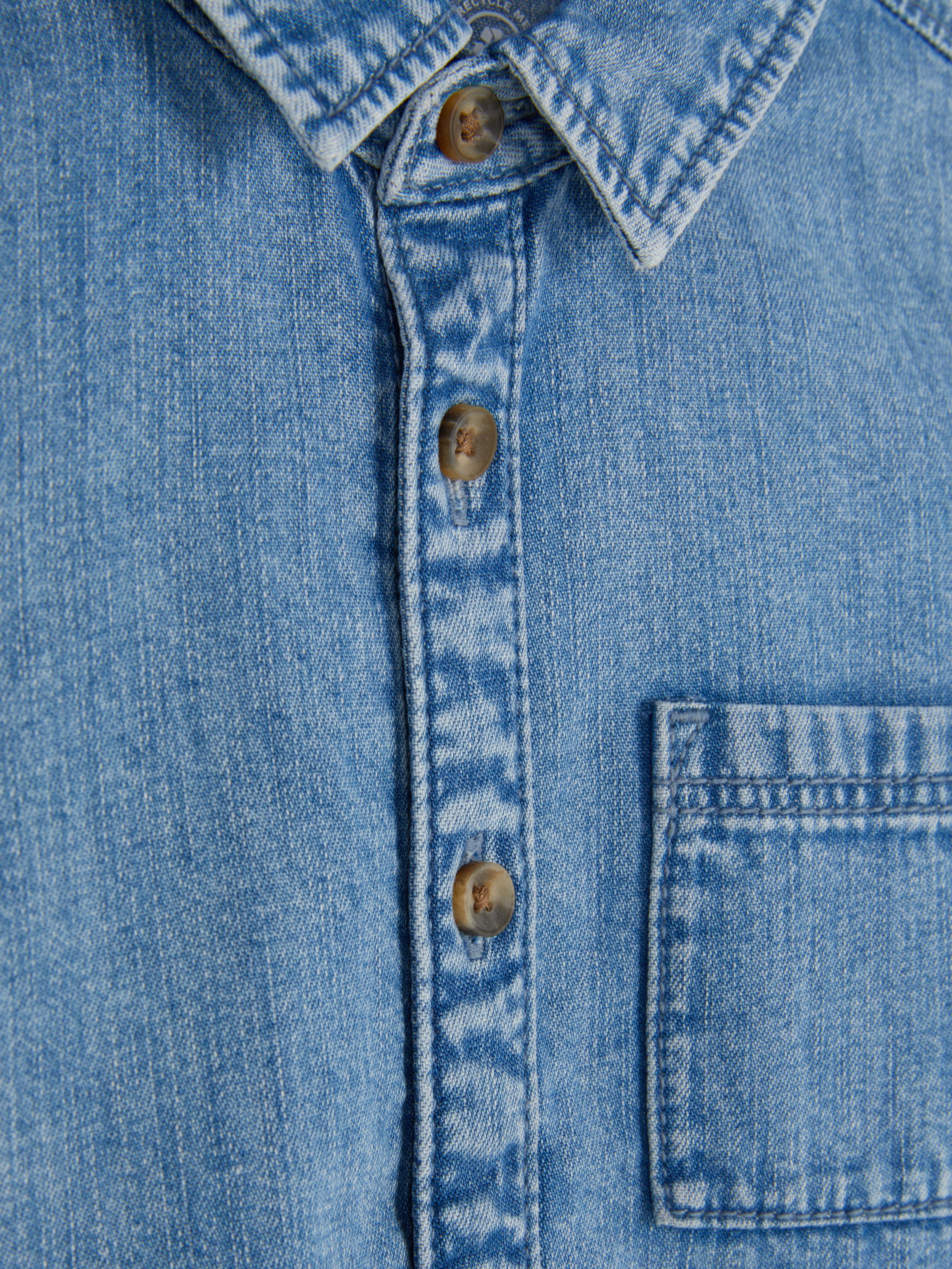 Long Sleeve Denim Shirt