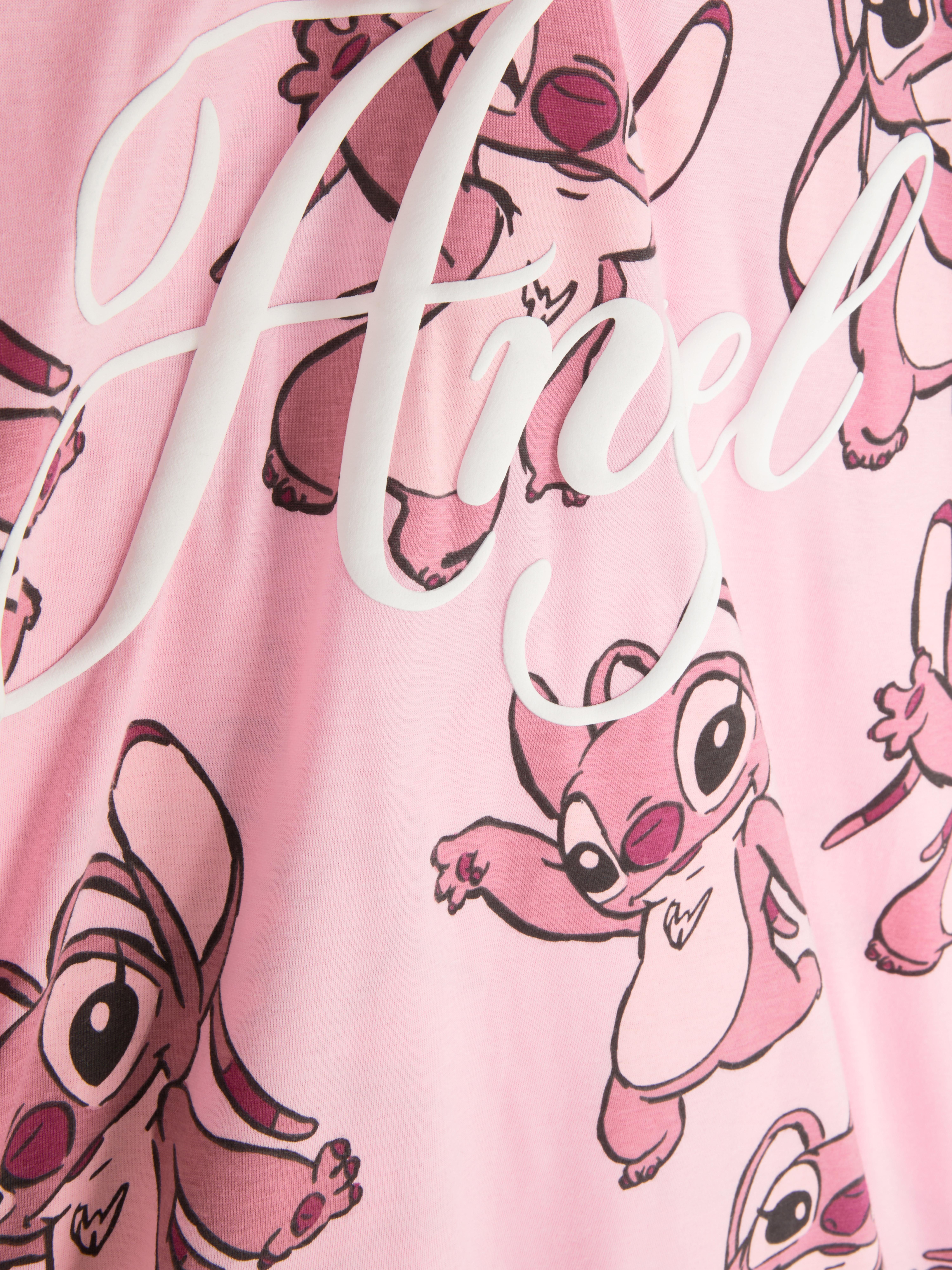 ✨ Pijama Largo Niño Stitch Angel Disney