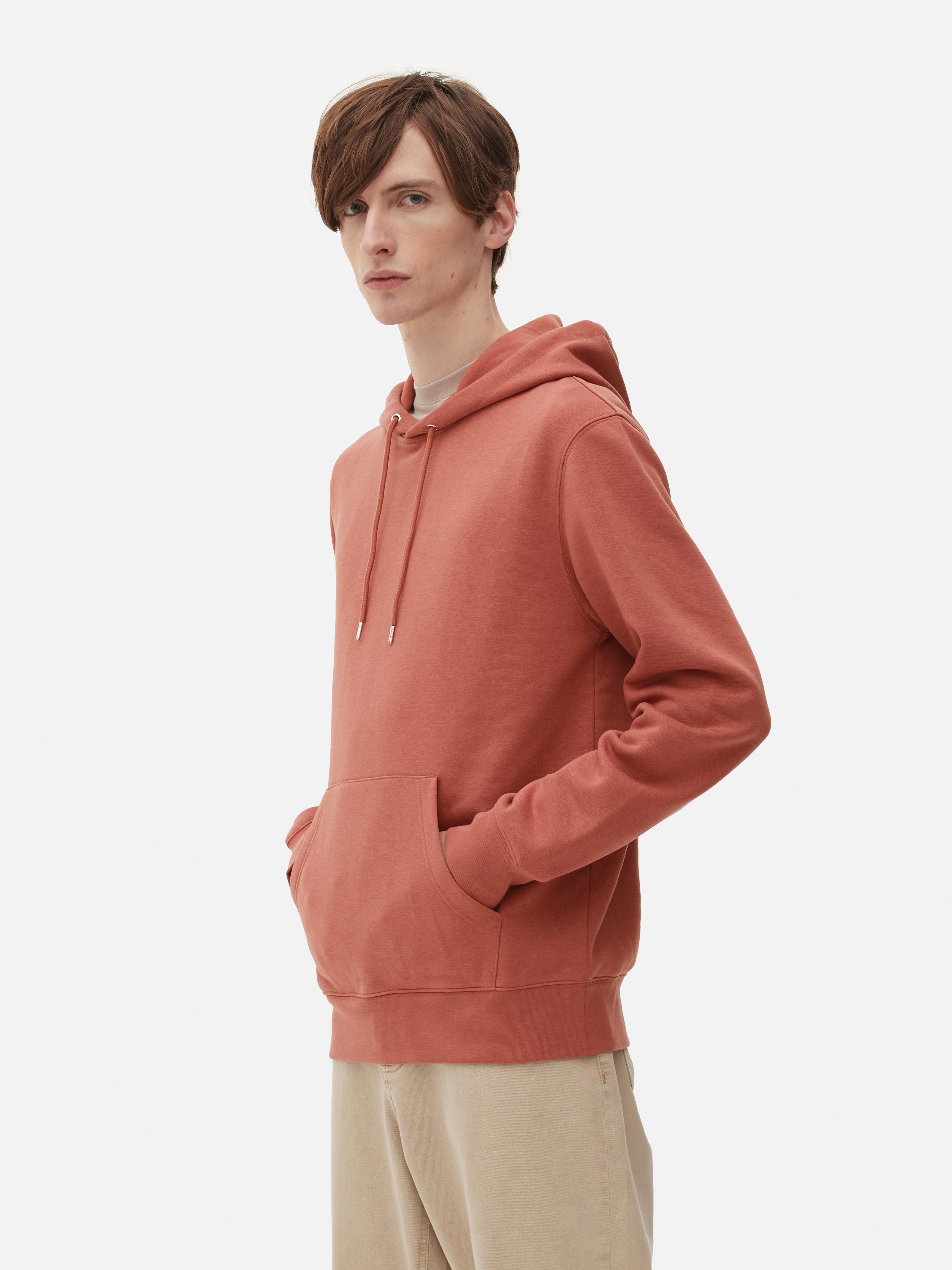 Orange cheap hoodie primark