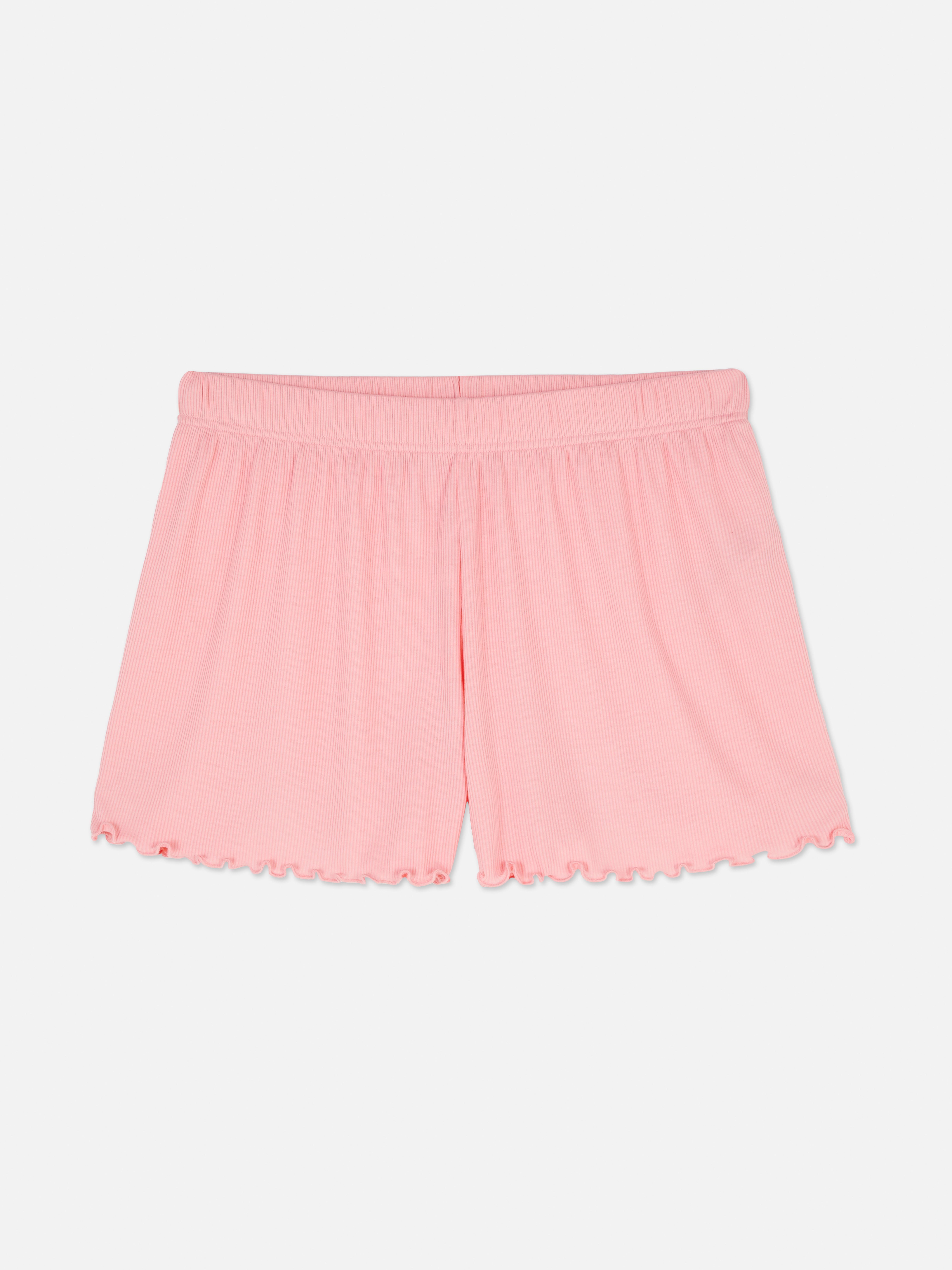 Women's Coral Ribbed Jersey Lounge Shorts | Primark