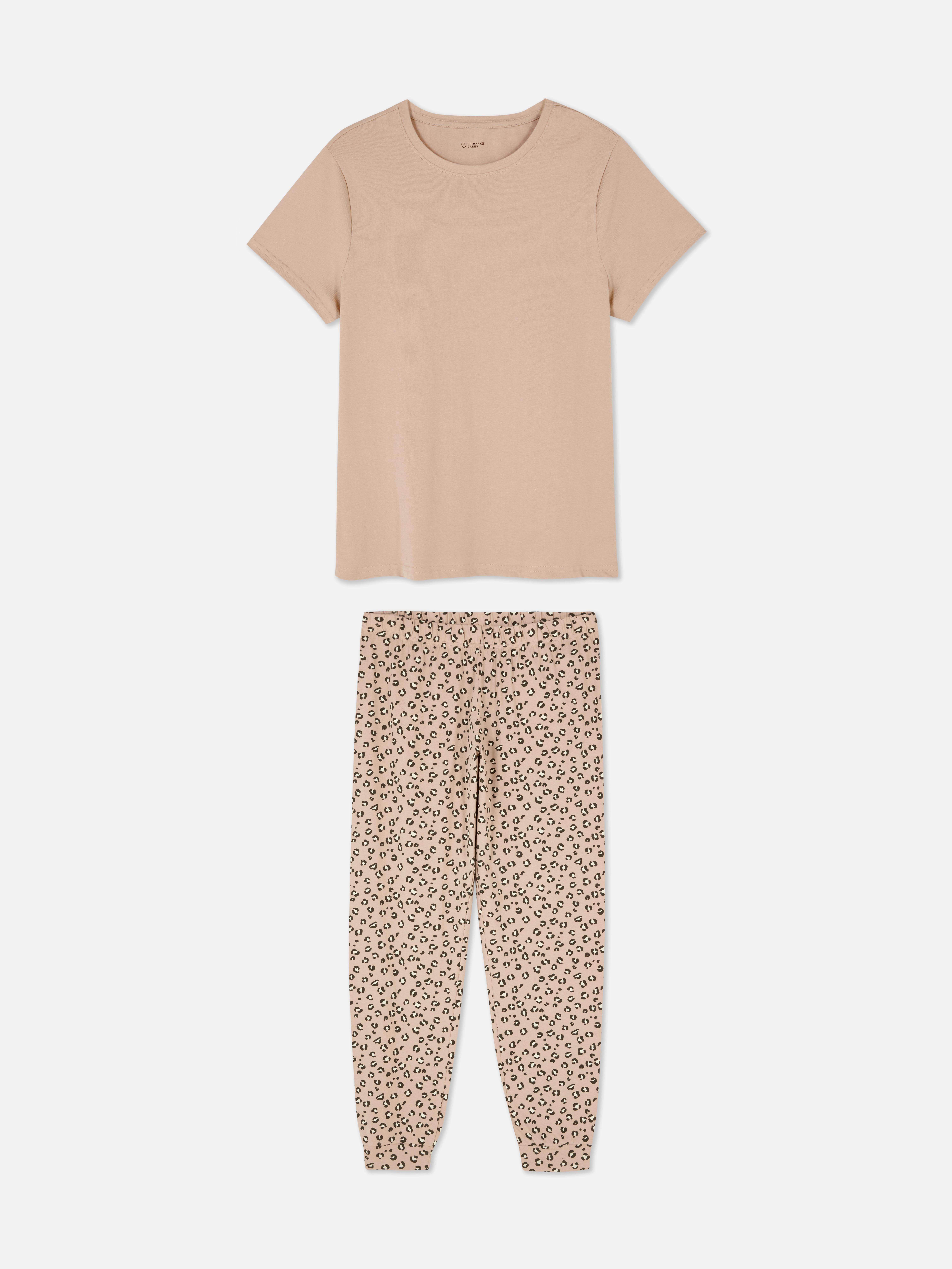 Snuggly Sundays ✨ Top $16, Bottoms $16, Slippers $12 💙 Pajama set made  using a minimum of 50% sustainable viscose 💙 #PrimarkUSA…