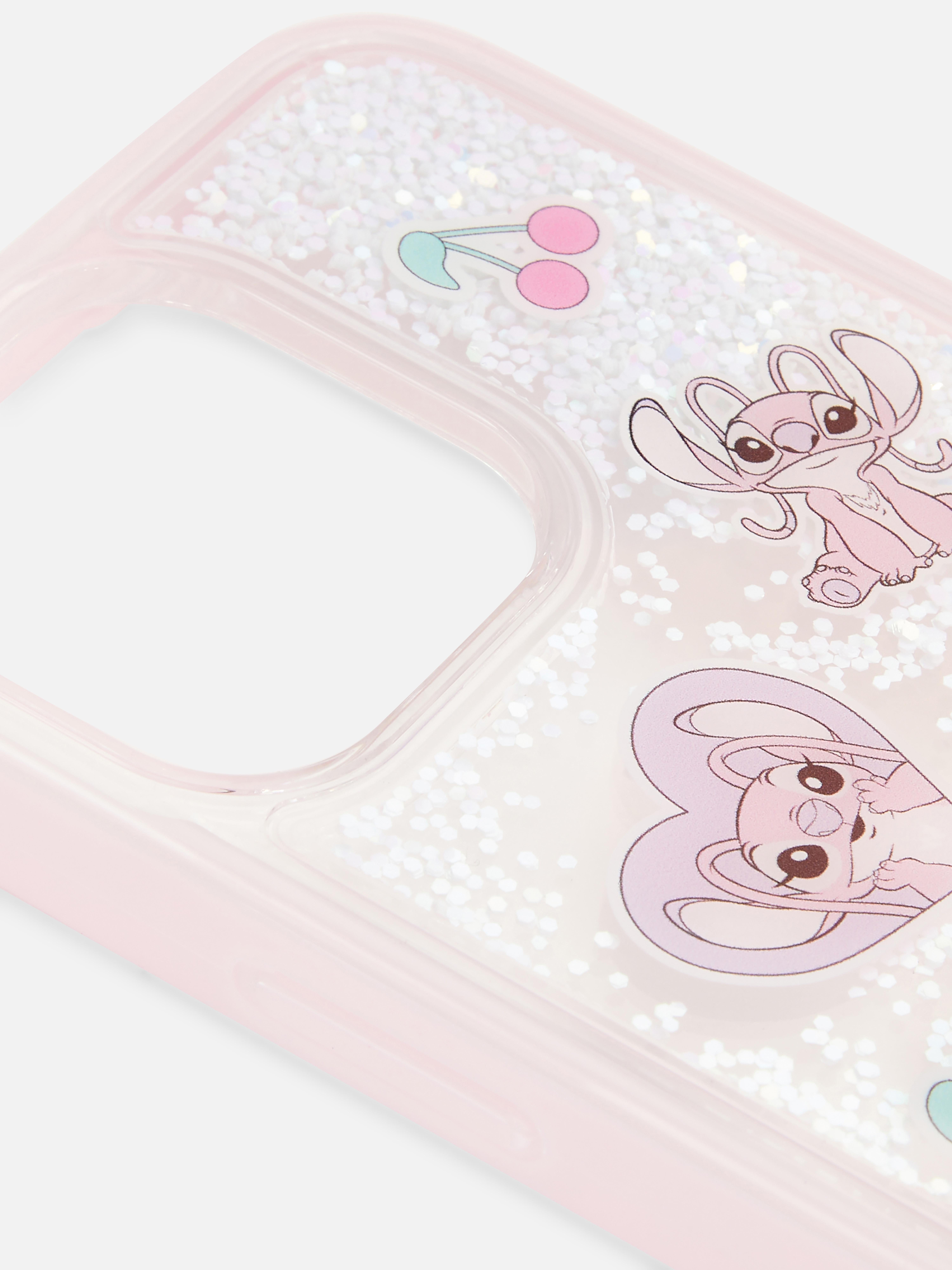 Funda para móvil con purpurina de Disney Rosa Primark