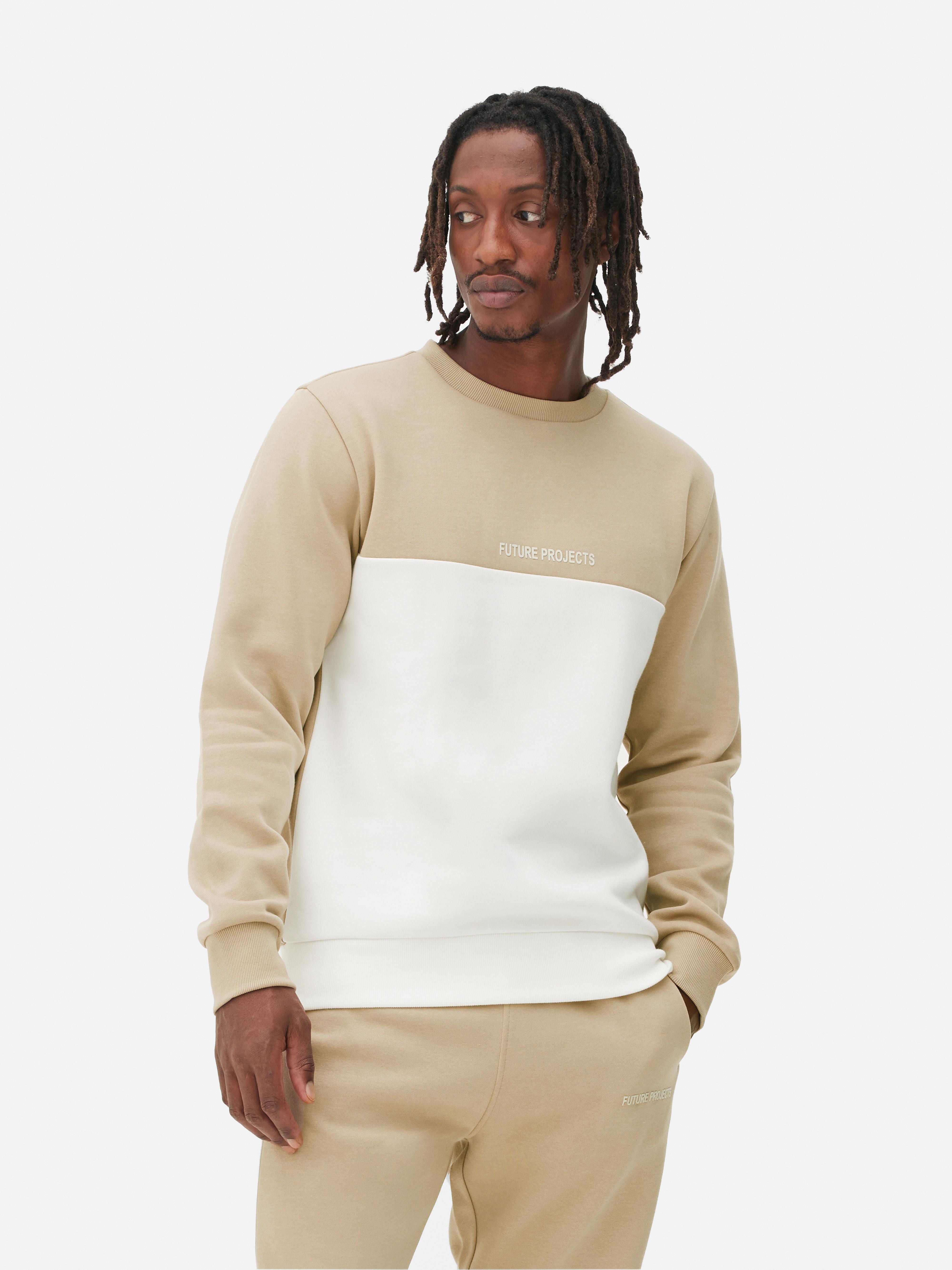 Colour block sale sweatshirt