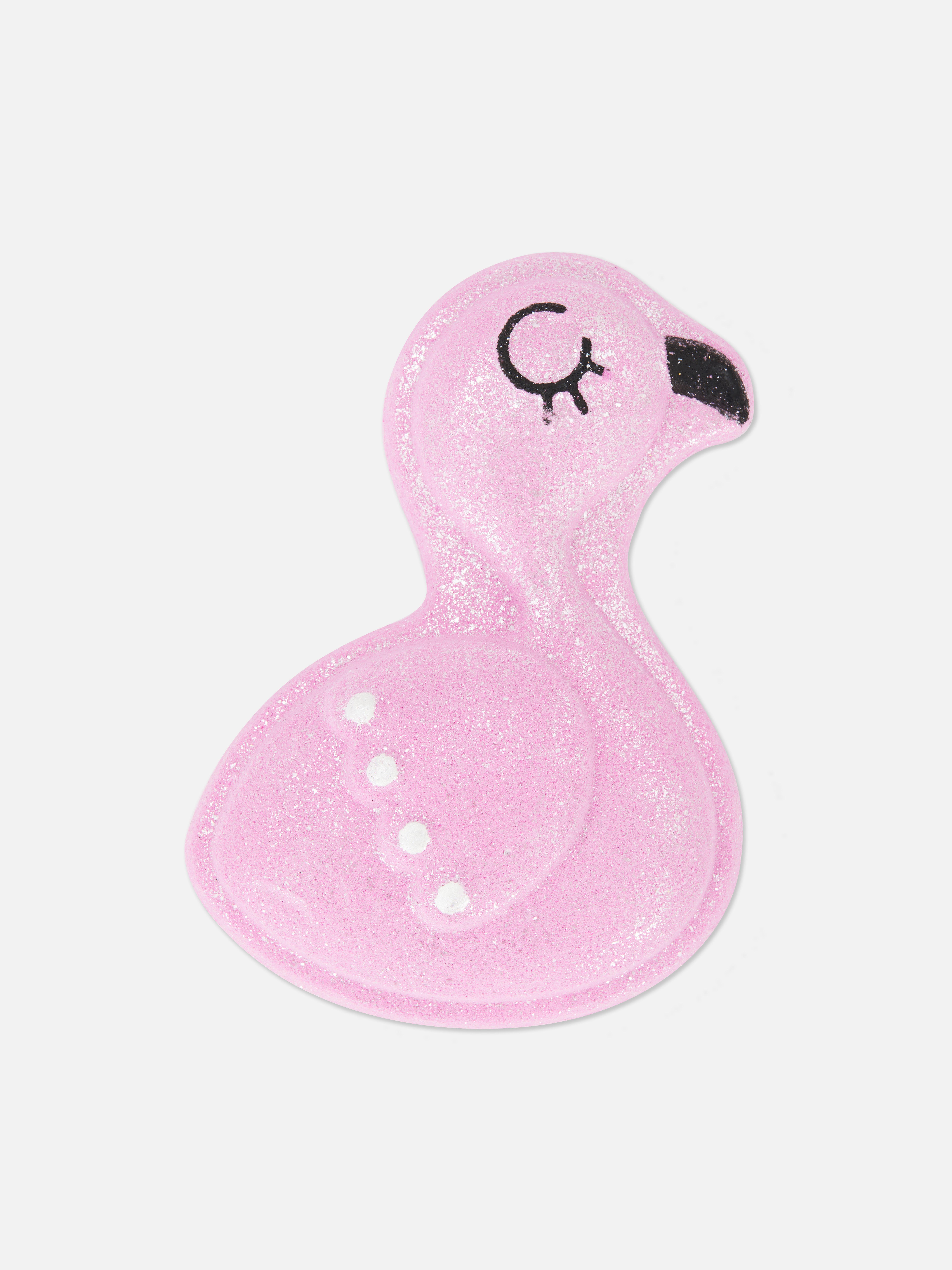 Šumeča kopalna kroglica v obliki bleščečega flaminga