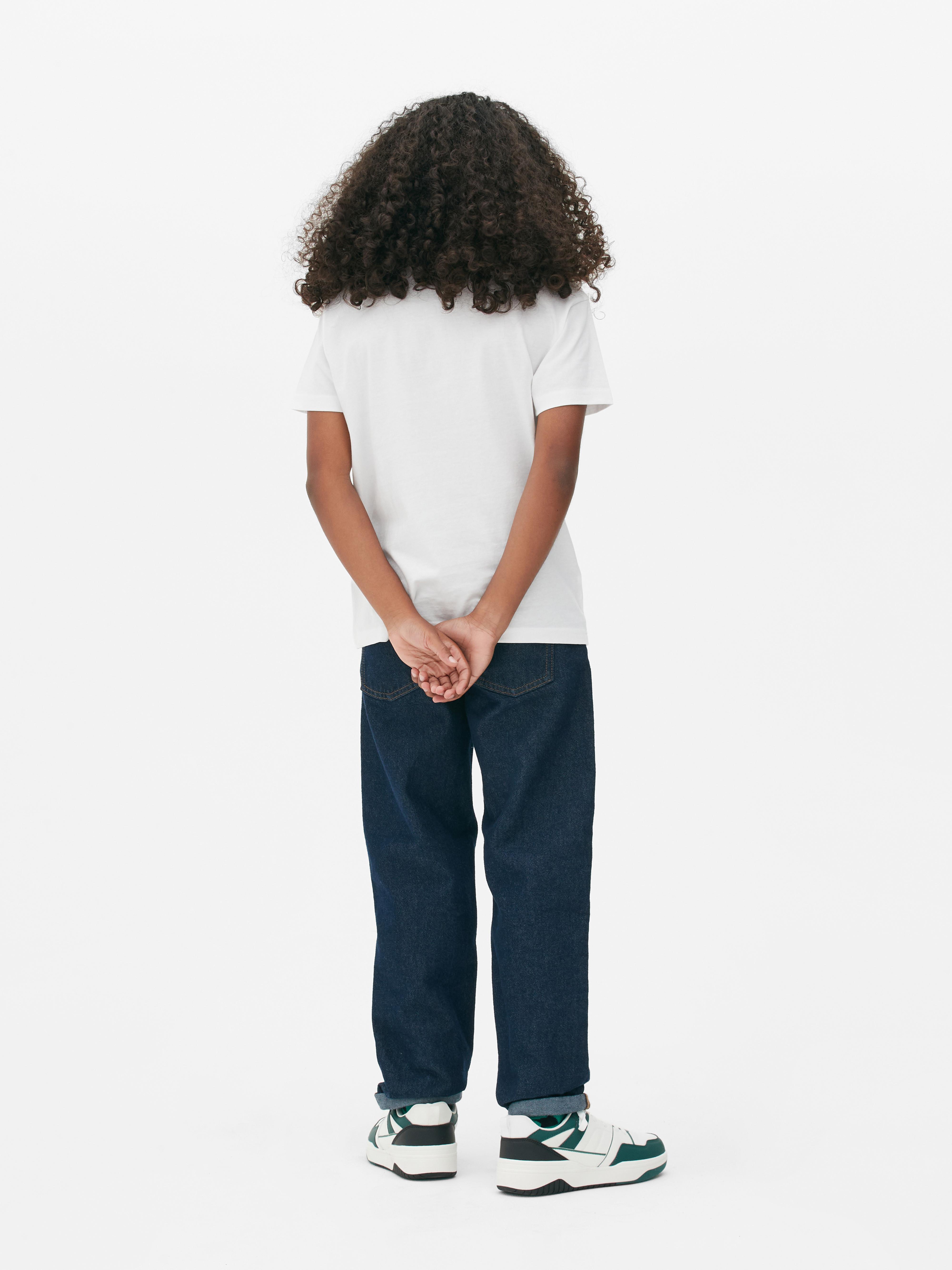 Boys White Printed T-Shirt | Primark