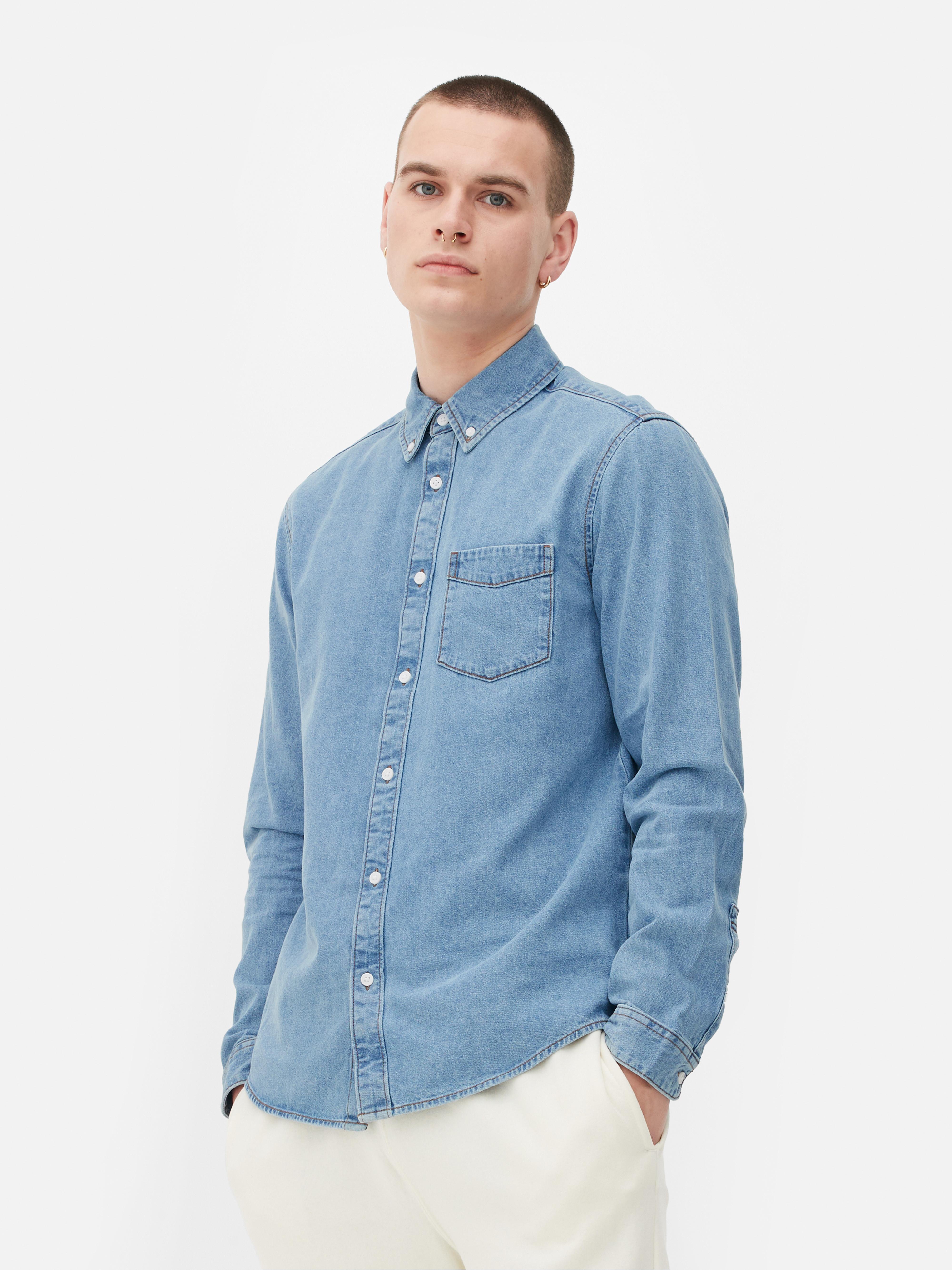 Chemise en jean manches longues Primark