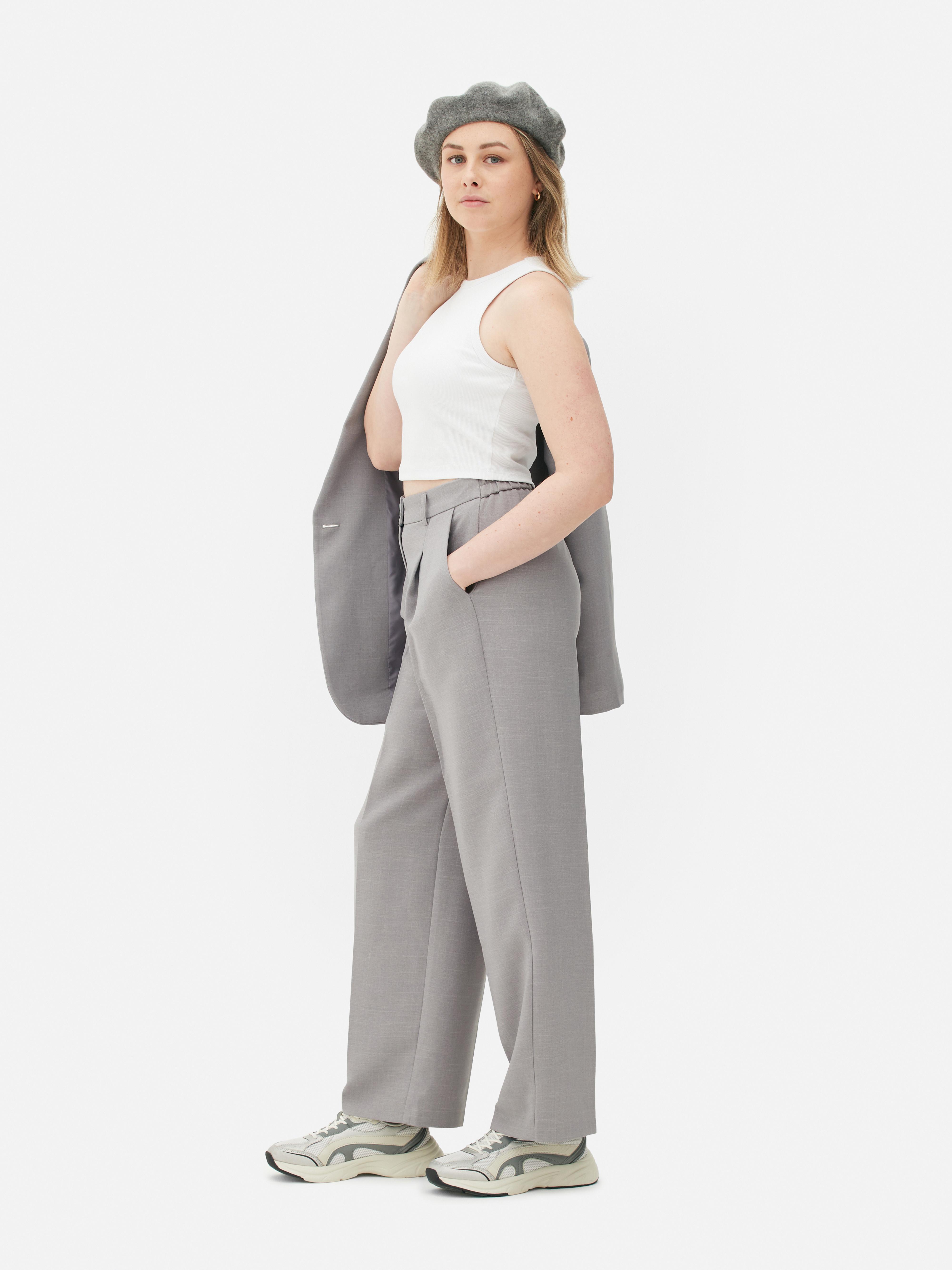 Co-ord Straight Leg Tailored Trousers